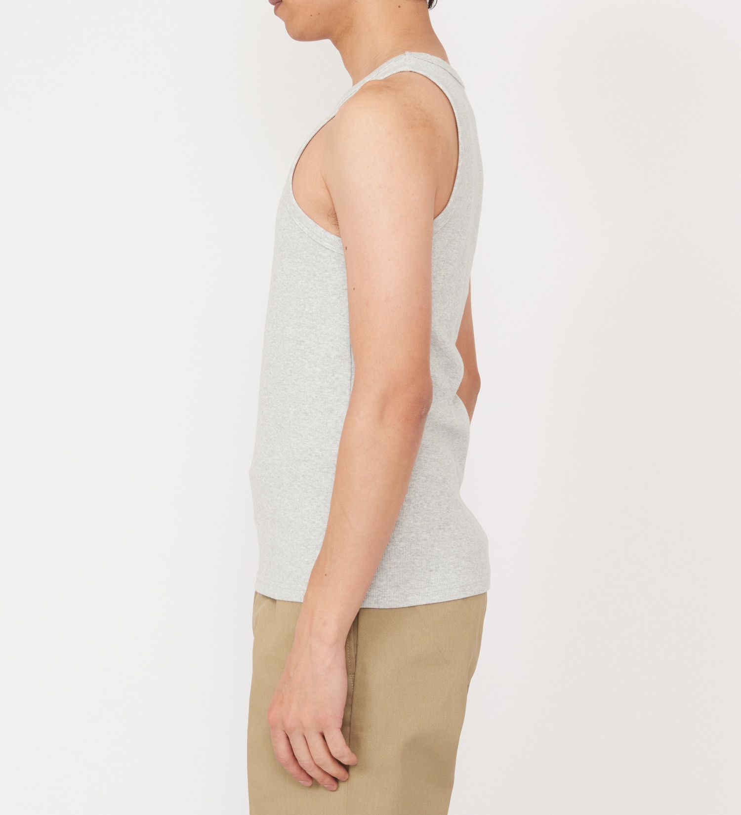 Dickies(ディッキーズ)のリブタンクトップ|トップス/タンクトップ/メンズ|ヘザ－グレー