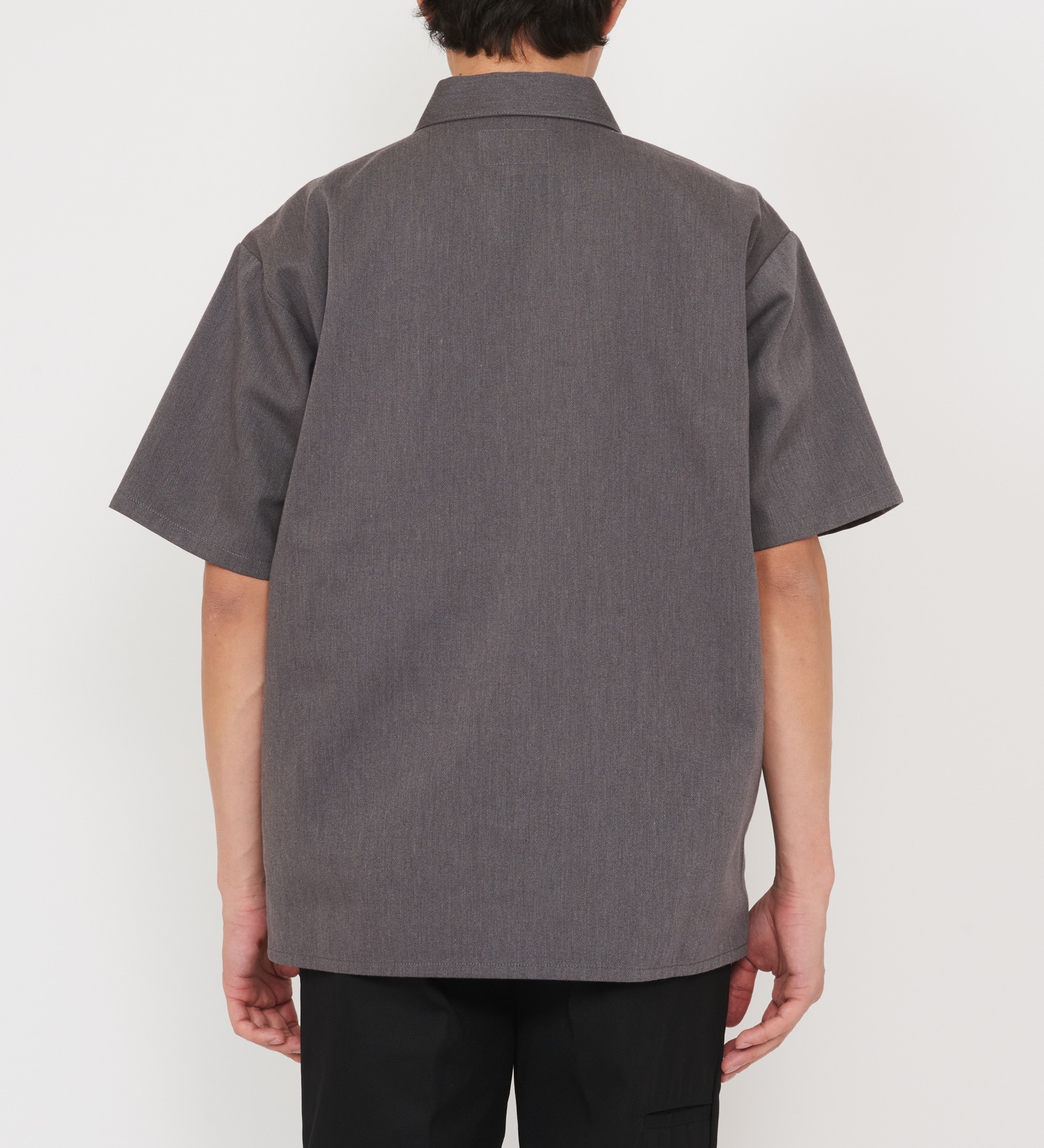 Dickies(ディッキーズ)の【ポイントアップ対象】【Dickies x GORO NAKATSUGAWA】ハーフジップシャツ 半袖|トップス/シャツ/ブラウス/メンズ|ヘザ－グレー