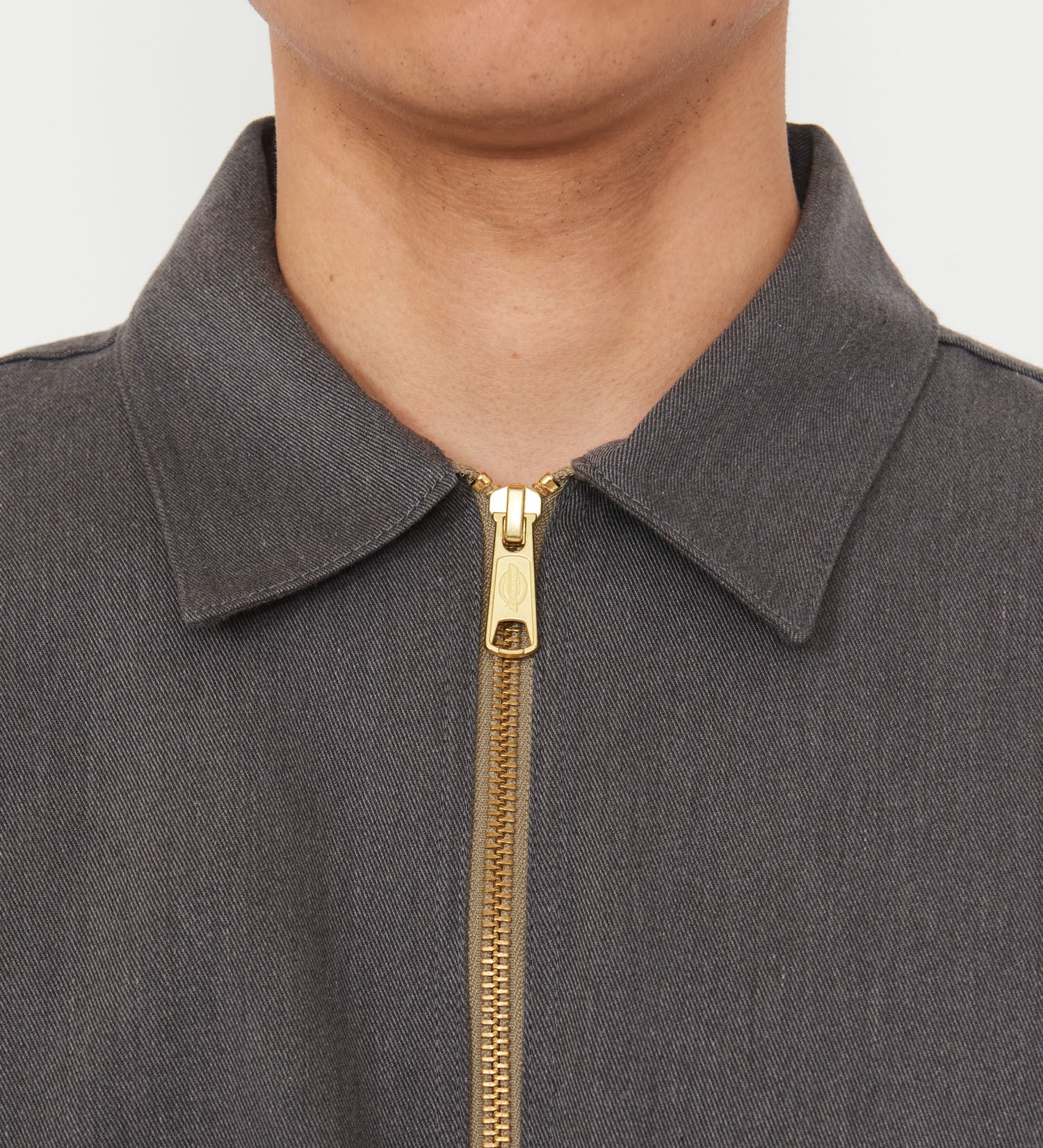 Dickies(ディッキーズ)の【ポイントアップ対象】【Dickies x GORO NAKATSUGAWA】ハーフジップシャツ 半袖|トップス/シャツ/ブラウス/メンズ|ヘザ－グレー