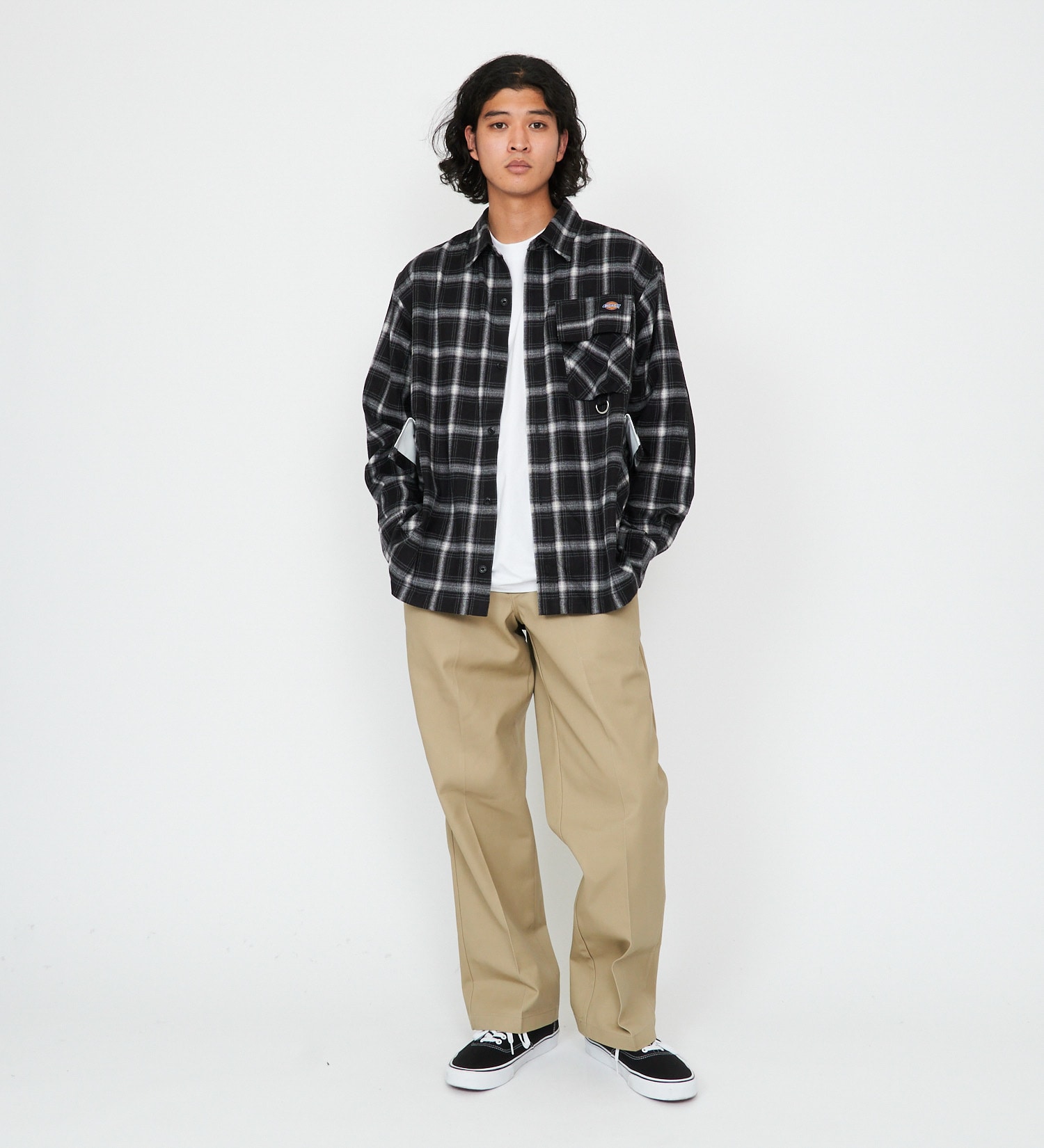 Dickies(ディッキーズ)の【試着対象】G.W.C 長袖オーバーサイズシャツ|ジャケット/アウター/その他アウター/メンズ|ブラック系その他
