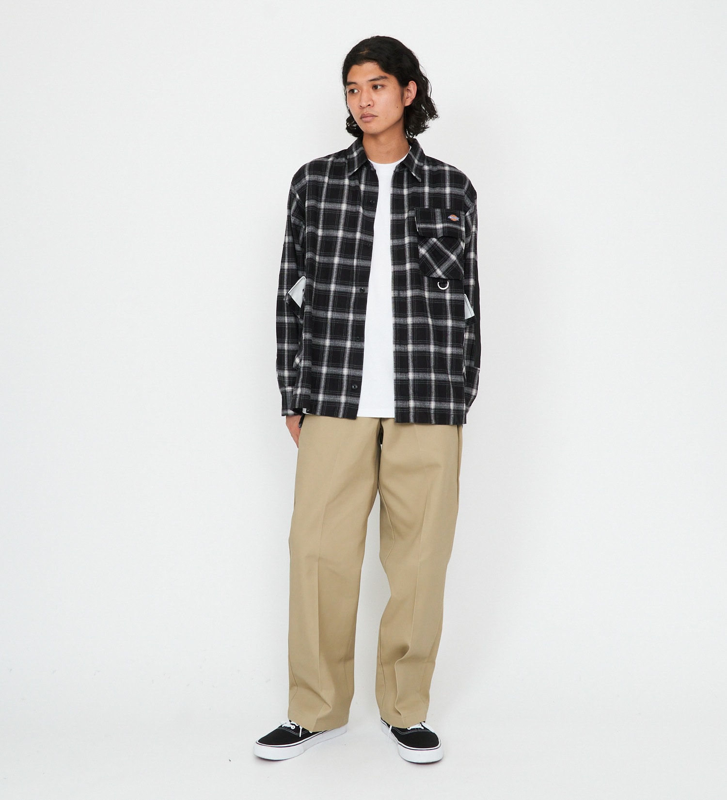 Dickies(ディッキーズ)の【試着対象】G.W.C 長袖オーバーサイズシャツ|ジャケット/アウター/その他アウター/メンズ|ブラック系その他