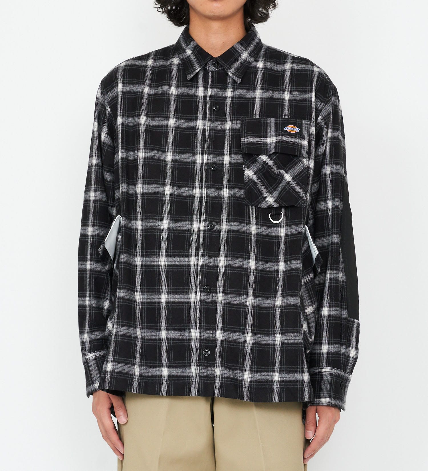 Dickies(ディッキーズ)の【試着対象】G.W.C 長袖オーバーサイズシャツ|ジャケット/アウター/その他アウター/メンズ|ブラック系その他
