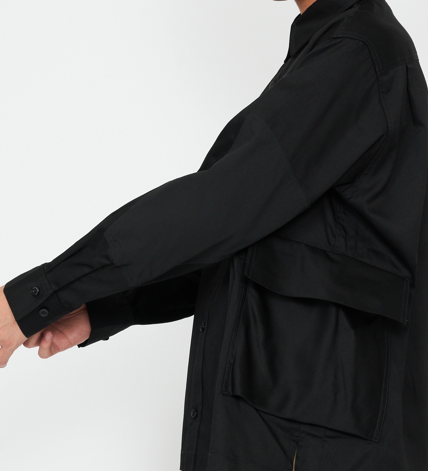 Dickies(ディッキーズ)の【試着対象】G.W.C 長袖オーバーサイズシャツ|ジャケット/アウター/その他アウター/メンズ|ブラック