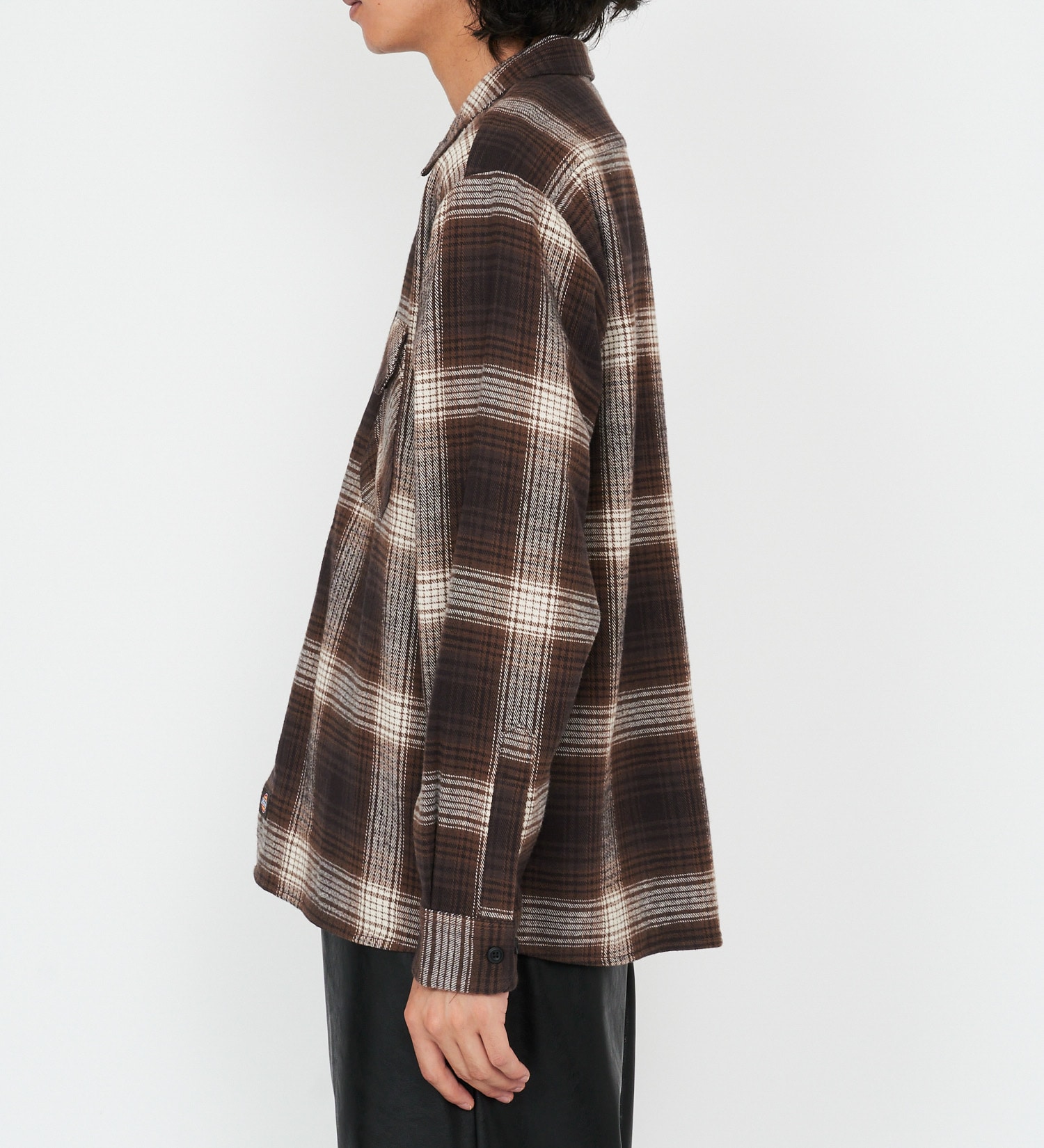 Dickies(ディッキーズ)のチェックフランネルシャツ|トップス/シャツ/ブラウス/メンズ|ブラウン系その他