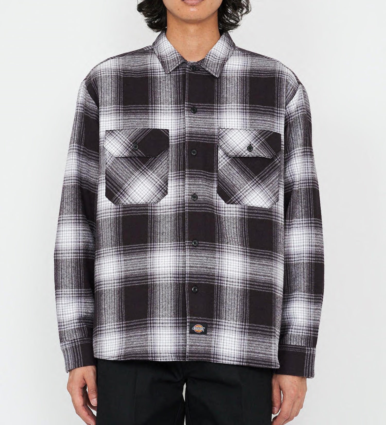Dickies(ディッキーズ)のチェックフランネルシャツ|トップス/シャツ/ブラウス/メンズ|ブラック系その他