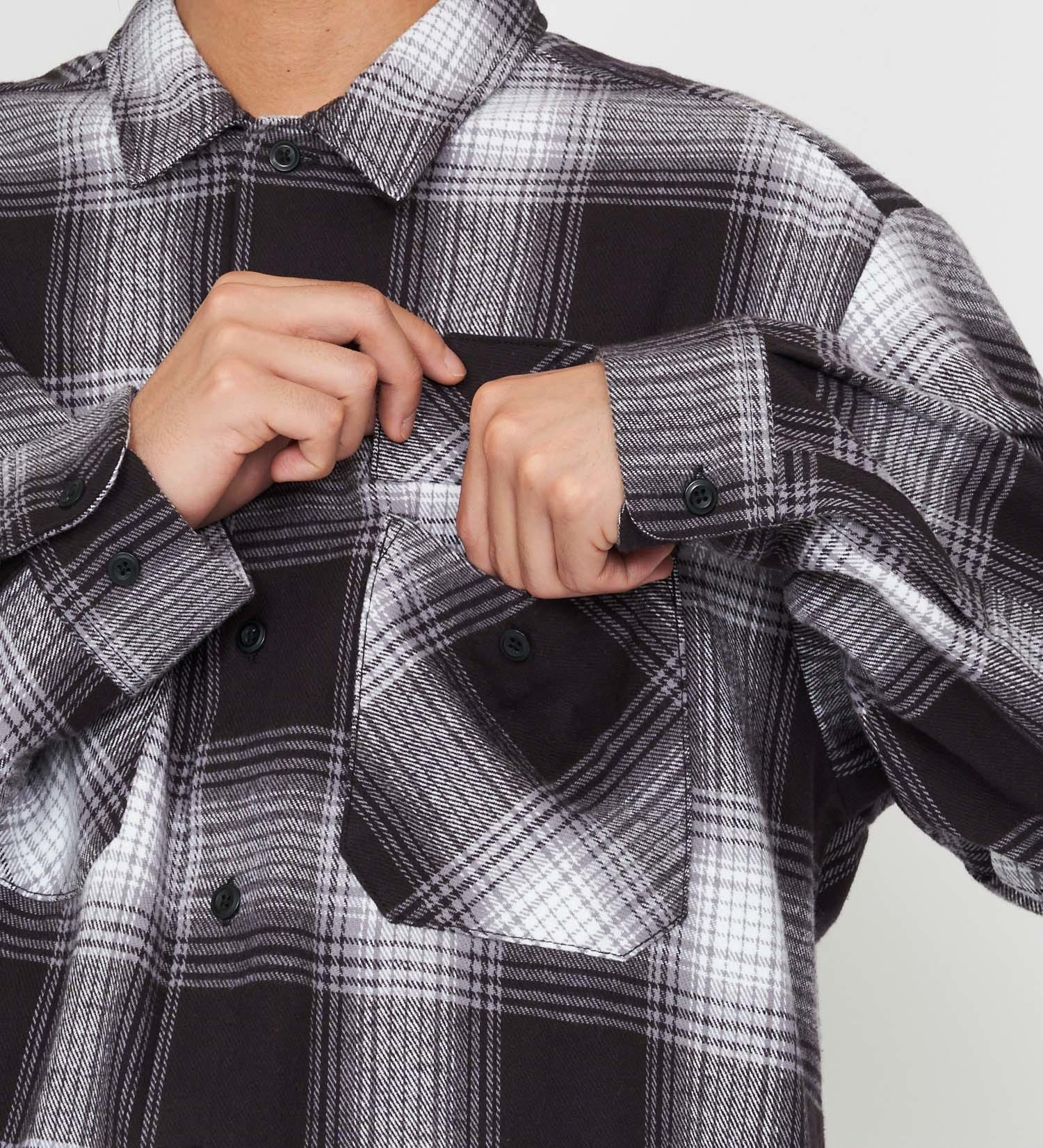 Dickies(ディッキーズ)のチェックフランネルシャツ|トップス/シャツ/ブラウス/メンズ|ブラック系その他