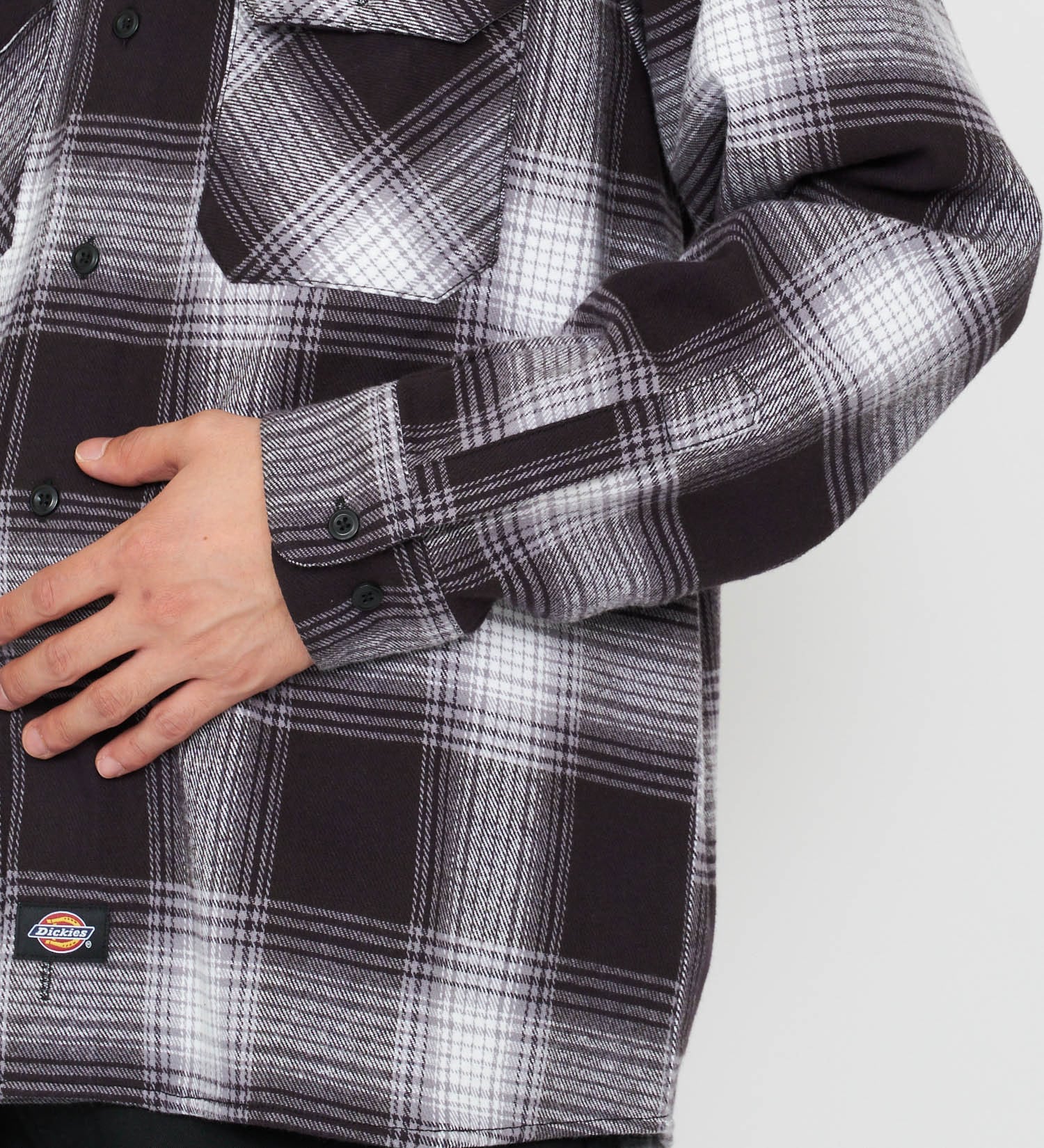 Dickies(ディッキーズ)のチェックフランネルシャツ|トップス/シャツ/ブラウス/メンズ|ブラック系その他