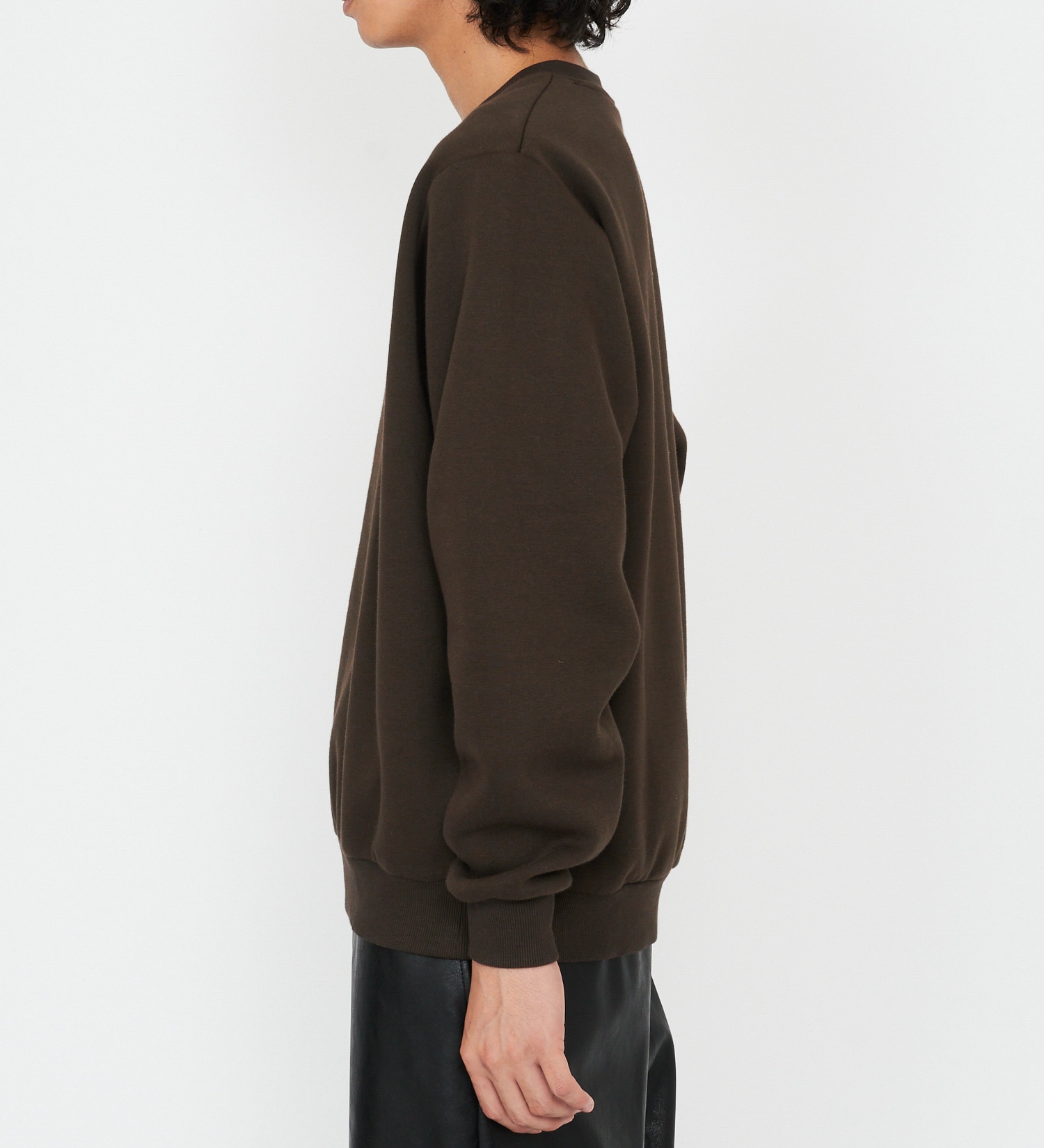 Dickies(ディッキーズ)の刺繍ロゴクルーネックスウェット|トップス/スウェット/メンズ|ダークブラウン