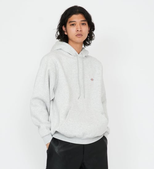 Dickies(ディッキーズ)の刺繍ロゴフーディ|トップス/パーカー/メンズ|ヘザ－グレー