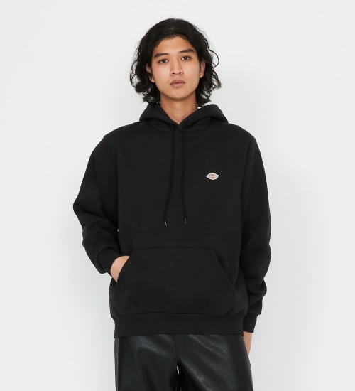 Dickies(ディッキーズ)の刺繍ロゴフーディ|トップス/パーカー/メンズ|ブラック