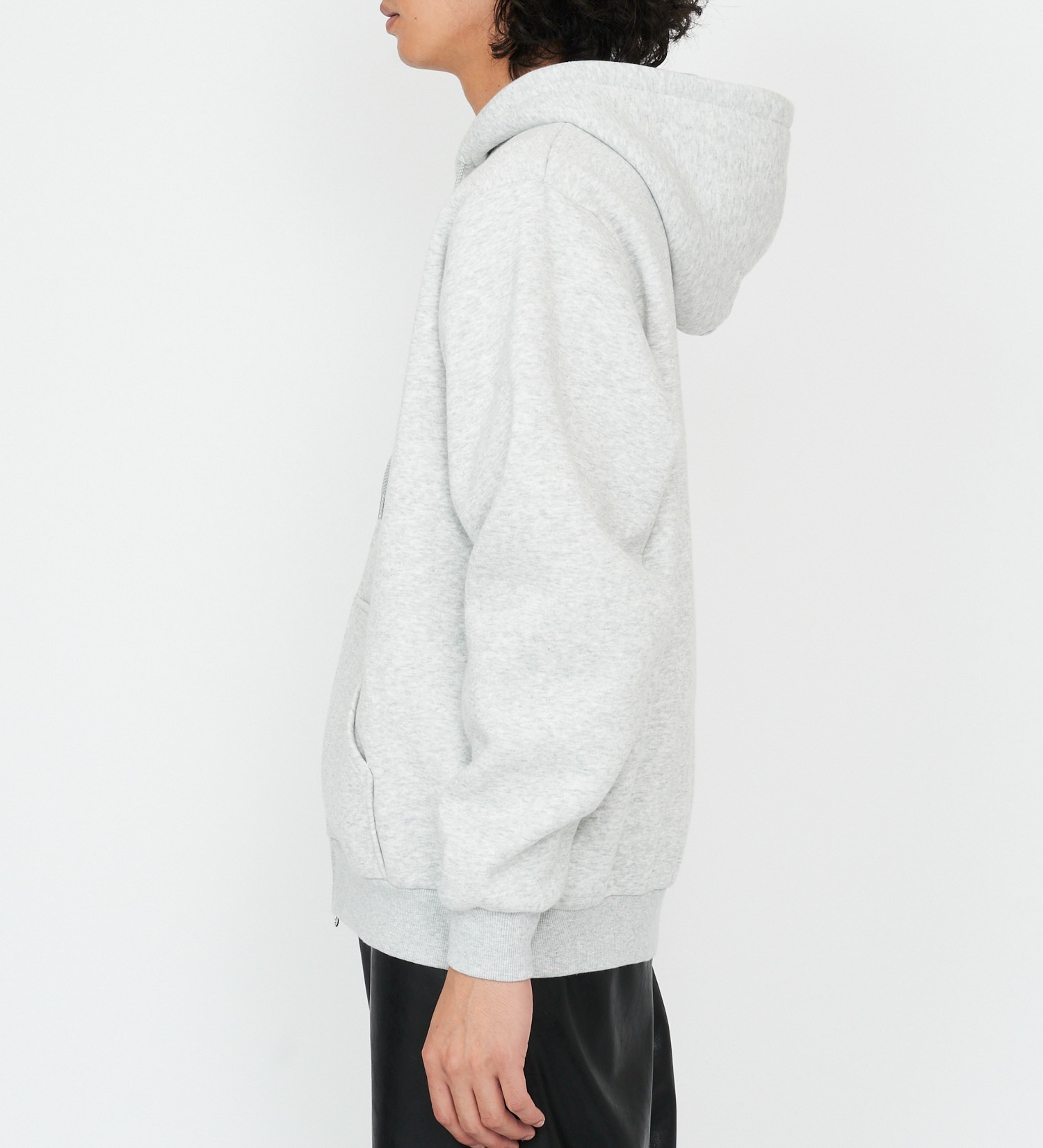 Dickies(ディッキーズ)の刺繍ロゴジップパーカー|トップス/パーカー/メンズ|ヘザ－グレー