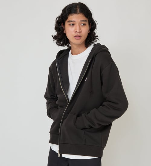 Dickies(ディッキーズ)の刺繍ロゴジップパーカー|トップス/パーカー/メンズ|ブラック
