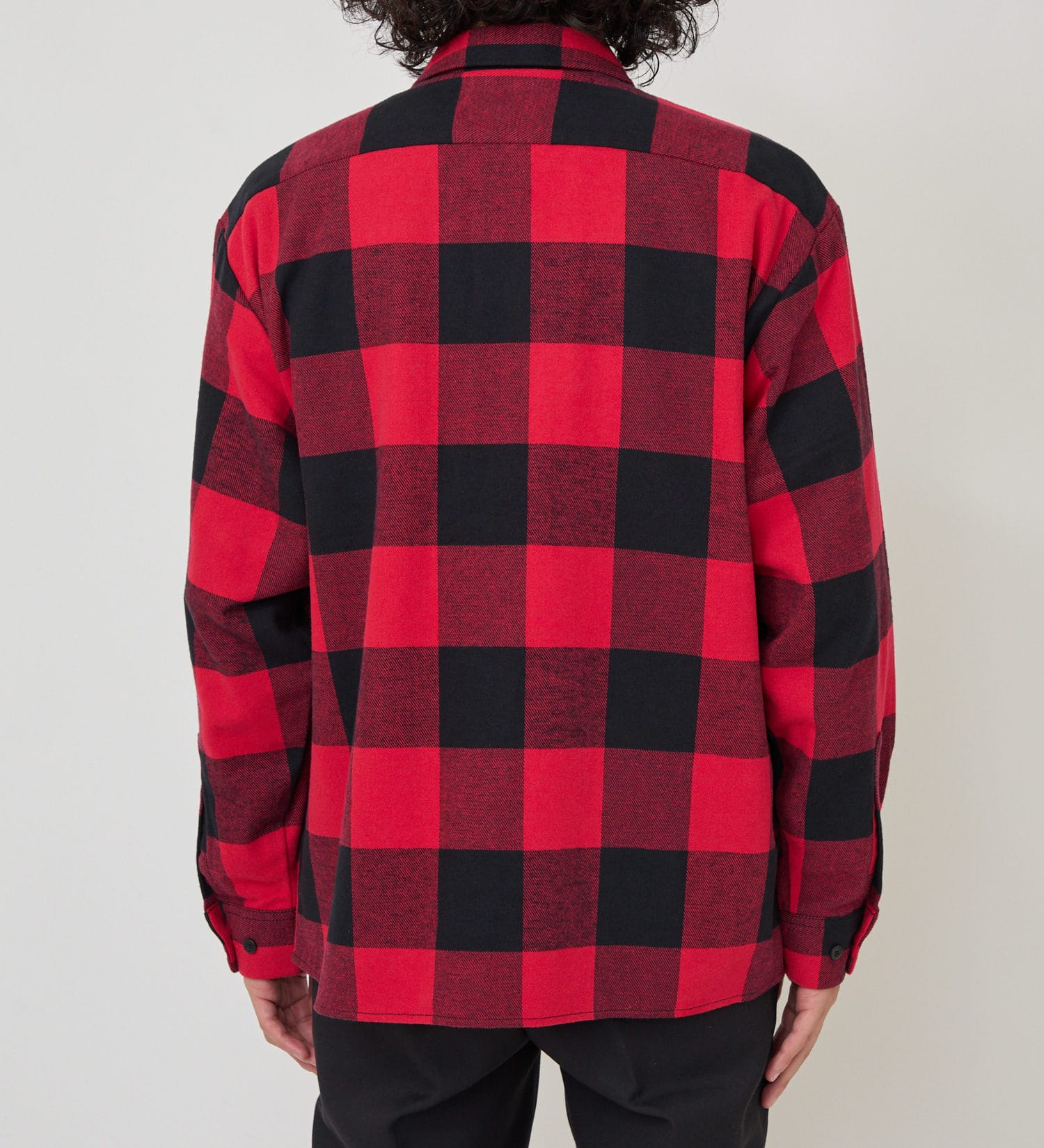Dickies(ディッキーズ)のブロックチェックフランネルシャツ|トップス/シャツ/ブラウス/メンズ|レッド系その他