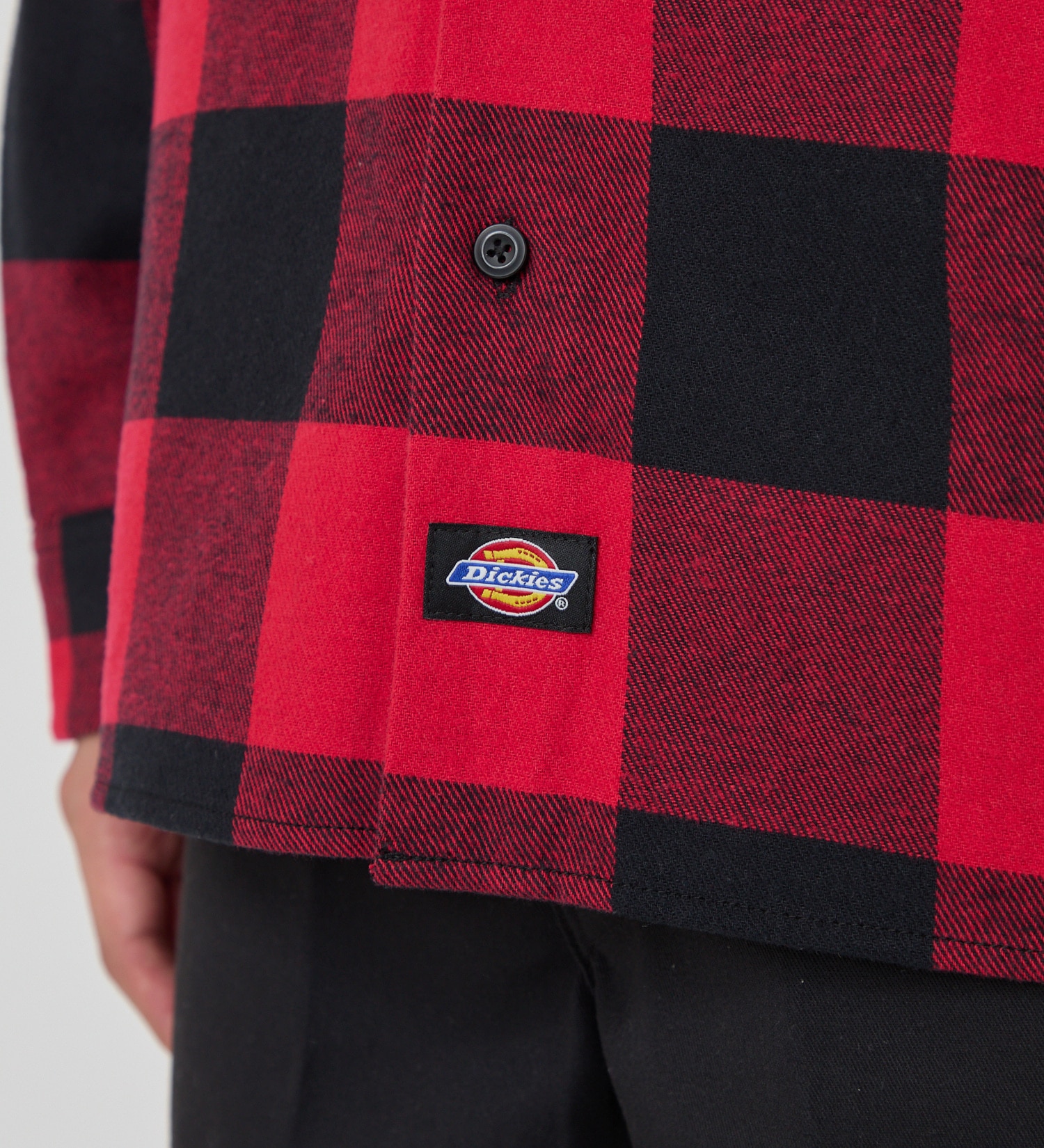 Dickies(ディッキーズ)のブロックチェックフランネルシャツ|トップス/シャツ/ブラウス/メンズ|レッド系その他