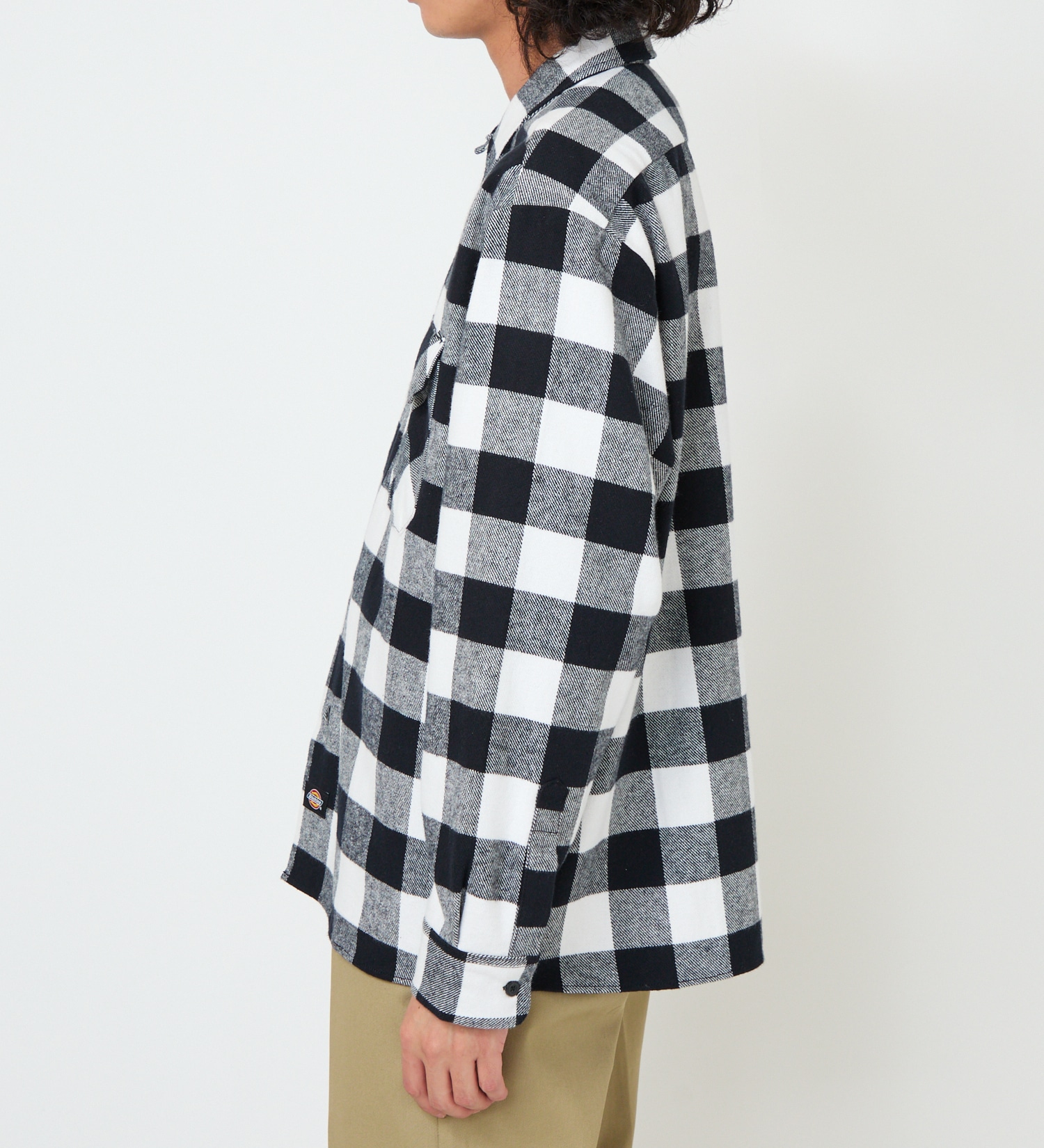 Dickies(ディッキーズ)のブロックチェックフランネルシャツ|トップス/シャツ/ブラウス/メンズ|ブラック系その他
