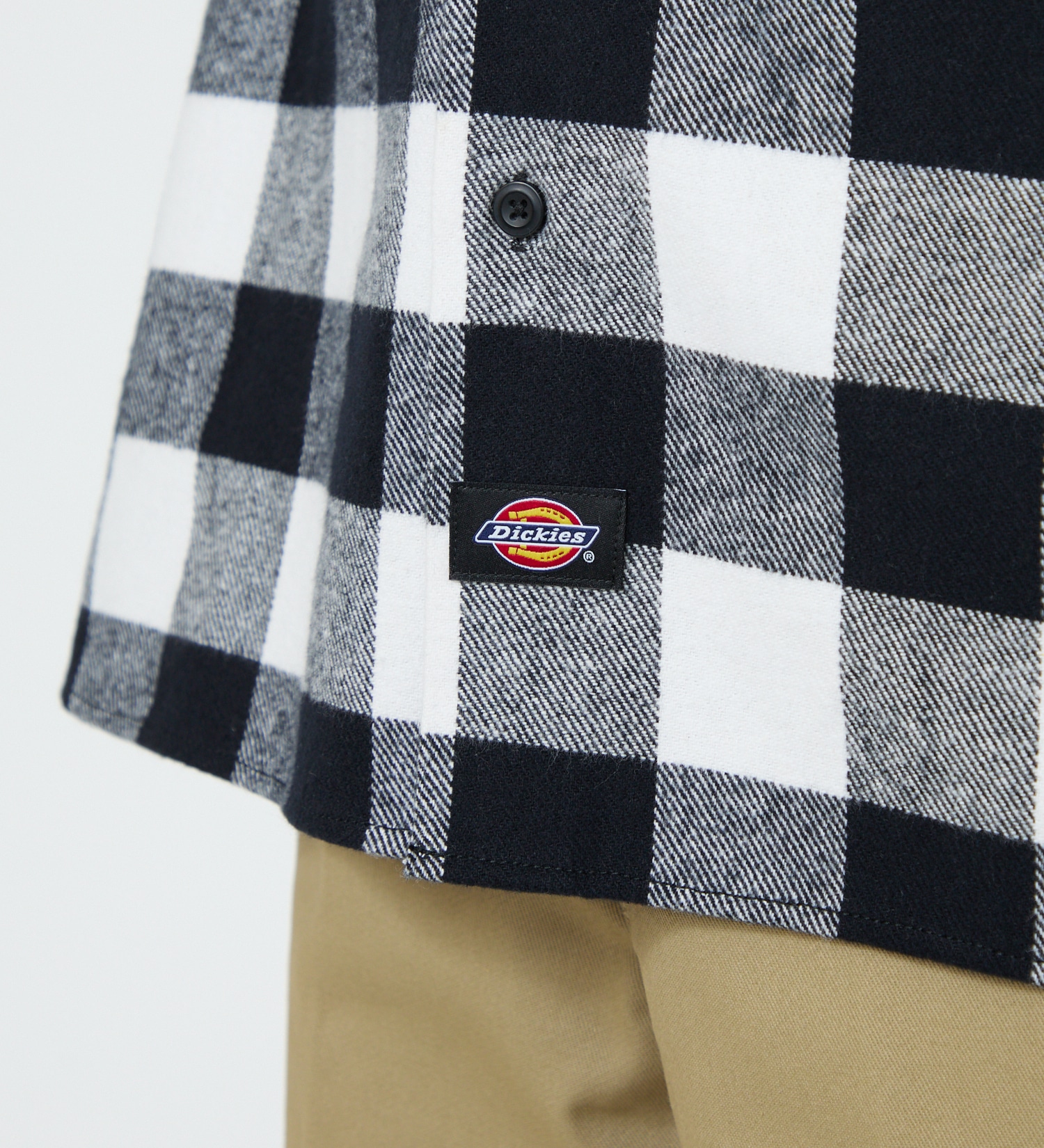 Dickies(ディッキーズ)のブロックチェックフランネルシャツ|トップス/シャツ/ブラウス/メンズ|ブラック系その他