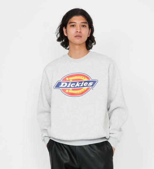 Dickies(ディッキーズ)のロゴクルーネックスウェット|トップス/スウェット/メンズ|ヘザ－グレー