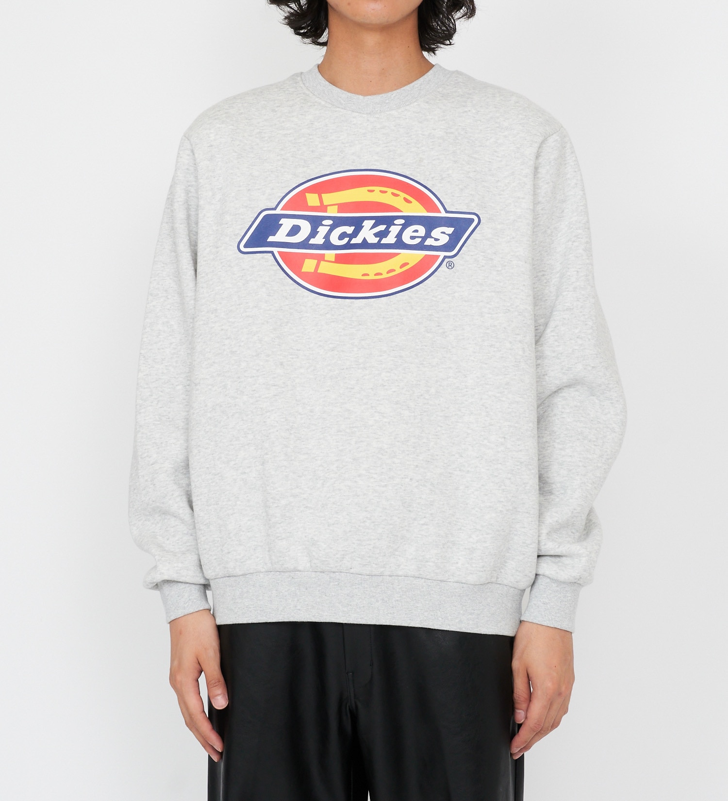 Dickies(ディッキーズ)のロゴクルーネックスウェット|トップス/スウェット/メンズ|ヘザ－グレー
