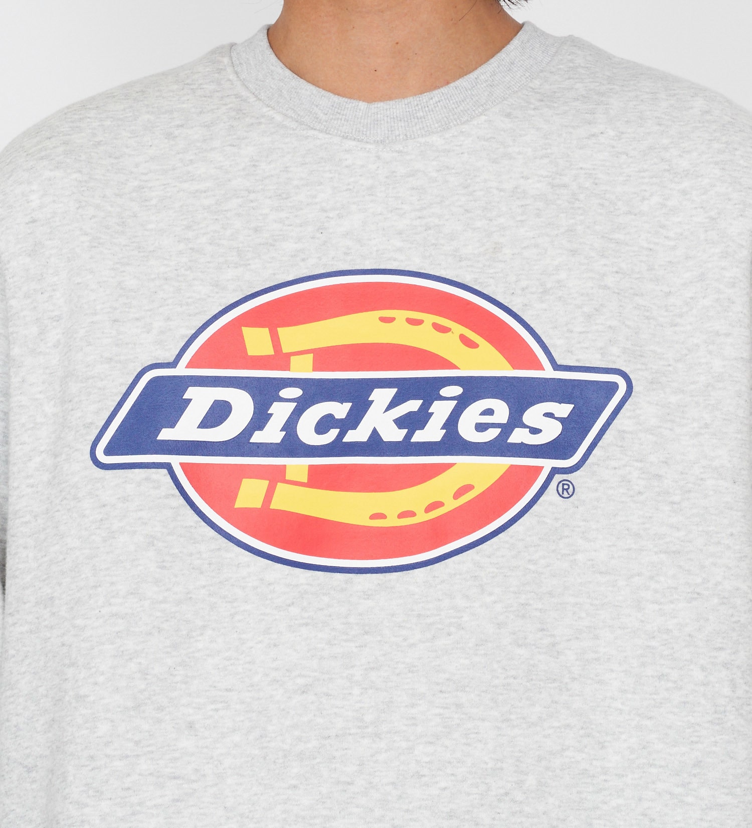 Dickies(ディッキーズ)のロゴクルーネックスウェット|トップス/スウェット/メンズ|ヘザ－グレー