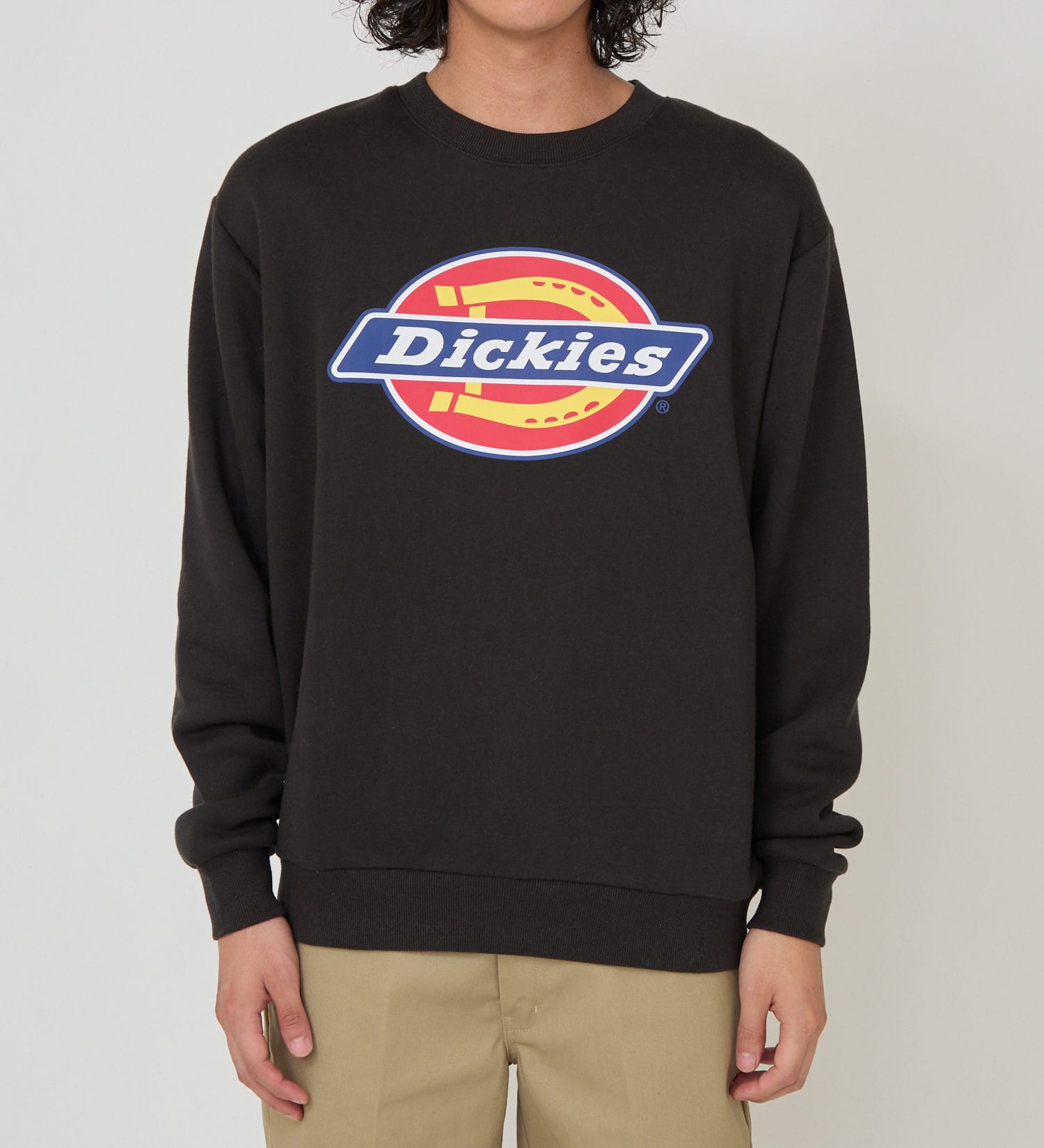 Dickies(ディッキーズ)のロゴクルーネックスウェット|トップス/スウェット/メンズ|ブラック