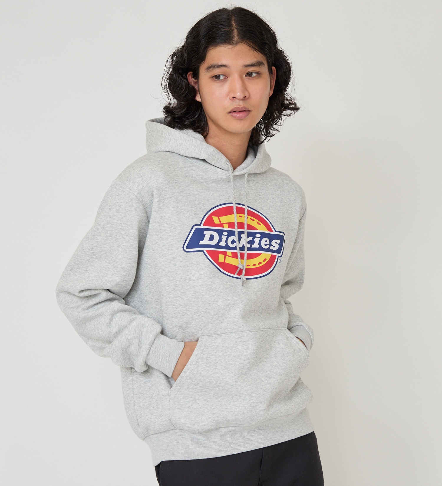 Dickies(ディッキーズ)のロゴフーディ|トップス/パーカー/メンズ|ヘザ－グレー