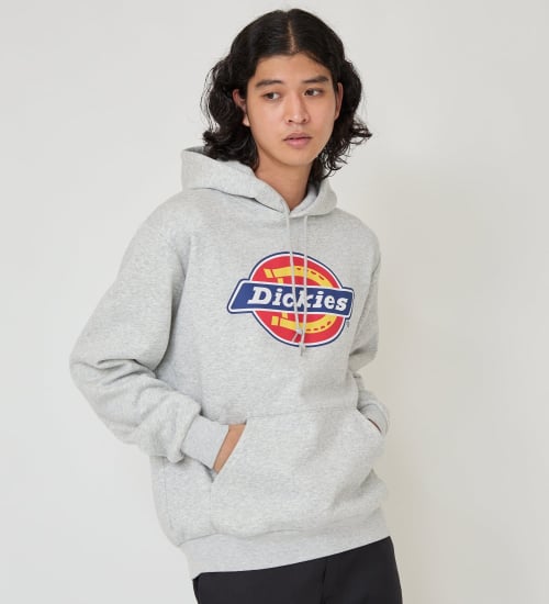 Dickies(ディッキーズ)のロゴフーディ|トップス/パーカー/メンズ|ヘザ－グレー