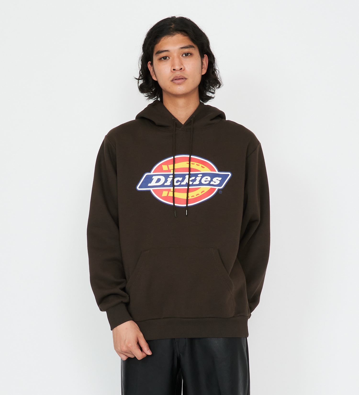 Dickies(ディッキーズ)のロゴフーディ|トップス/パーカー/メンズ|ダークブラウン