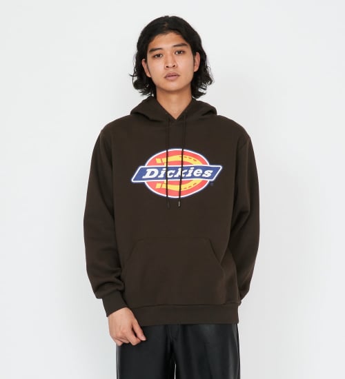 Dickies(ディッキーズ)のロゴフーディ|トップス/パーカー/メンズ|ダークブラウン