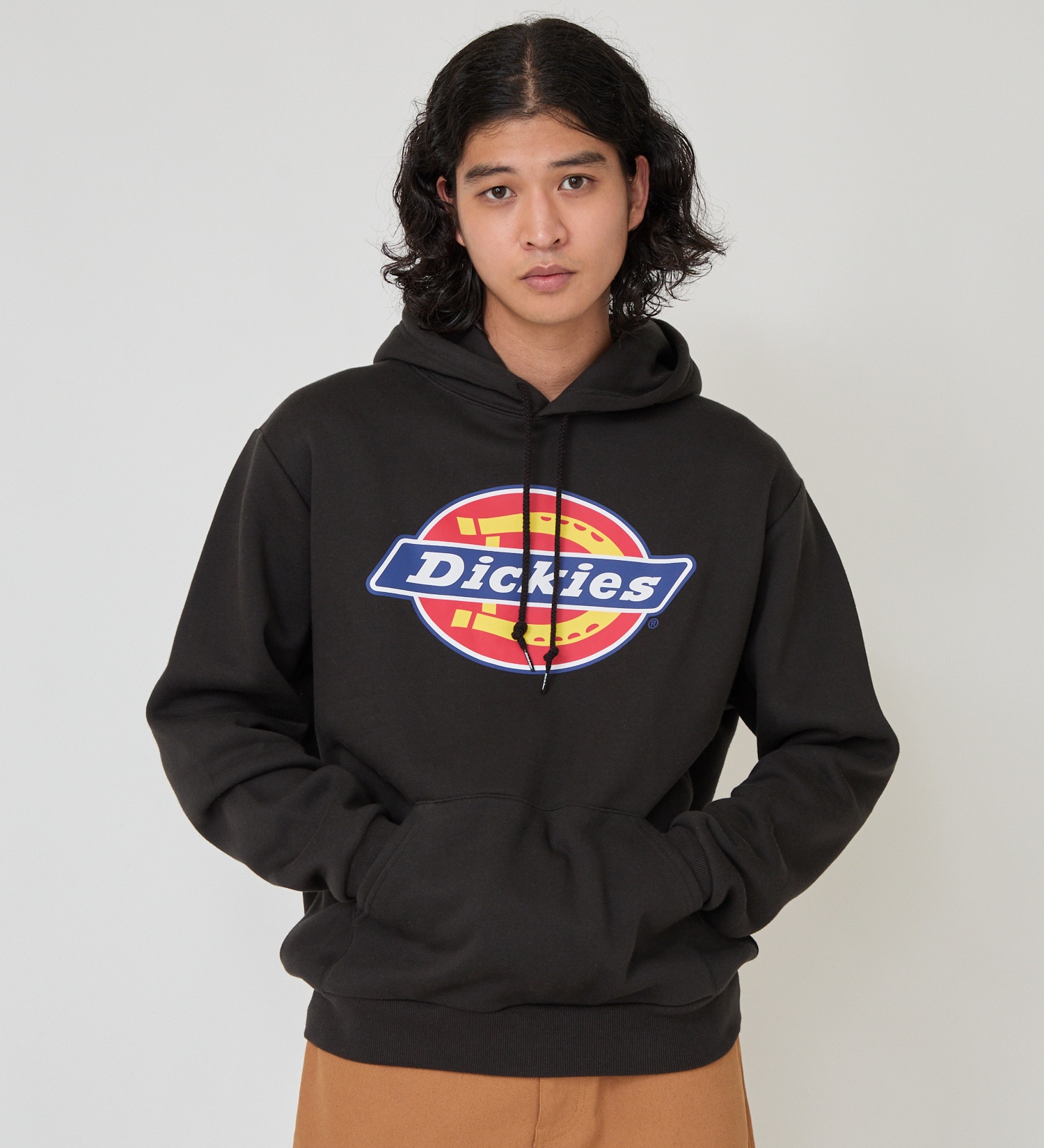 Dickies(ディッキーズ)のロゴフーディ|トップス/パーカー/メンズ|ブラック