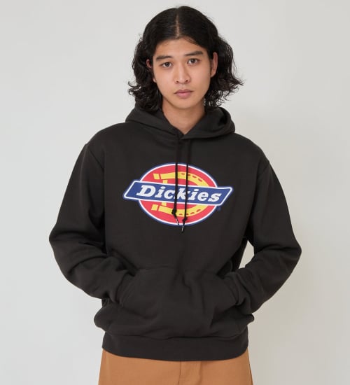 Dickies(ディッキーズ)のロゴフーディ|トップス/パーカー/メンズ|ブラック