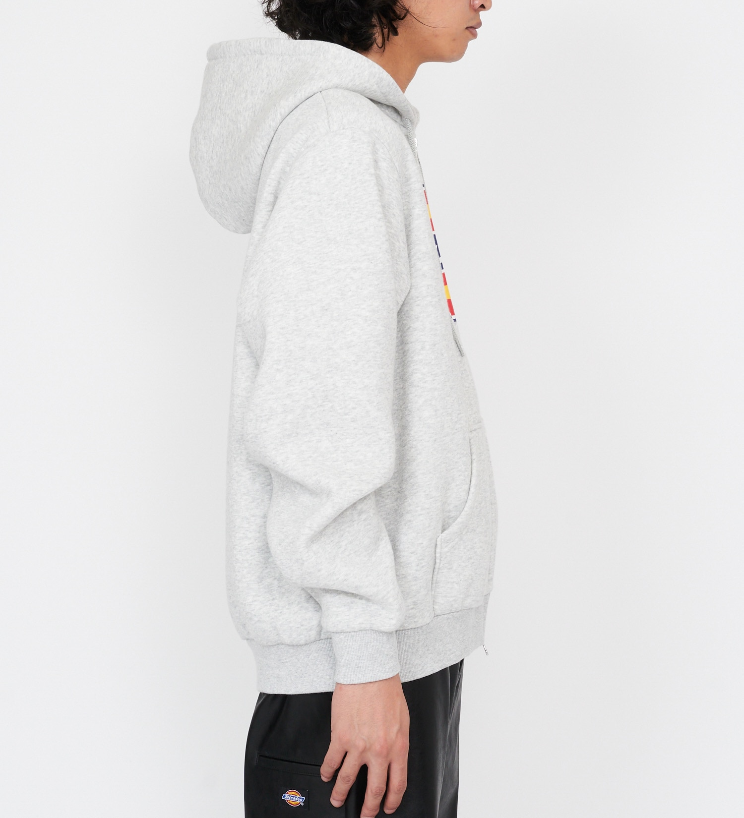 Dickies(ディッキーズ)のロゴジップアップフーディ|トップス/パーカー/メンズ|ヘザ-グレー