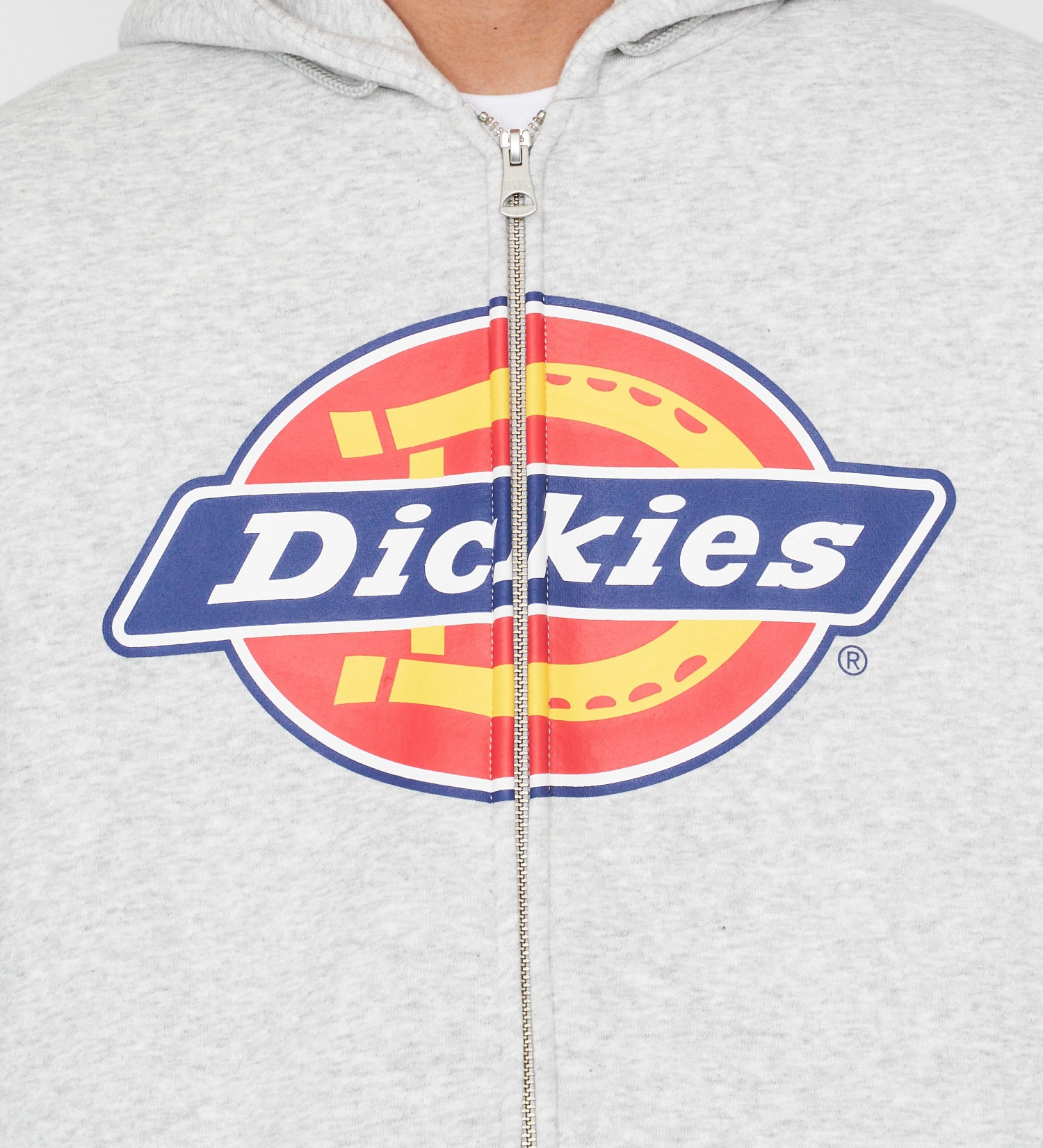 Dickies(ディッキーズ)のロゴジップアップフーディ|トップス/パーカー/メンズ|ヘザ-グレー