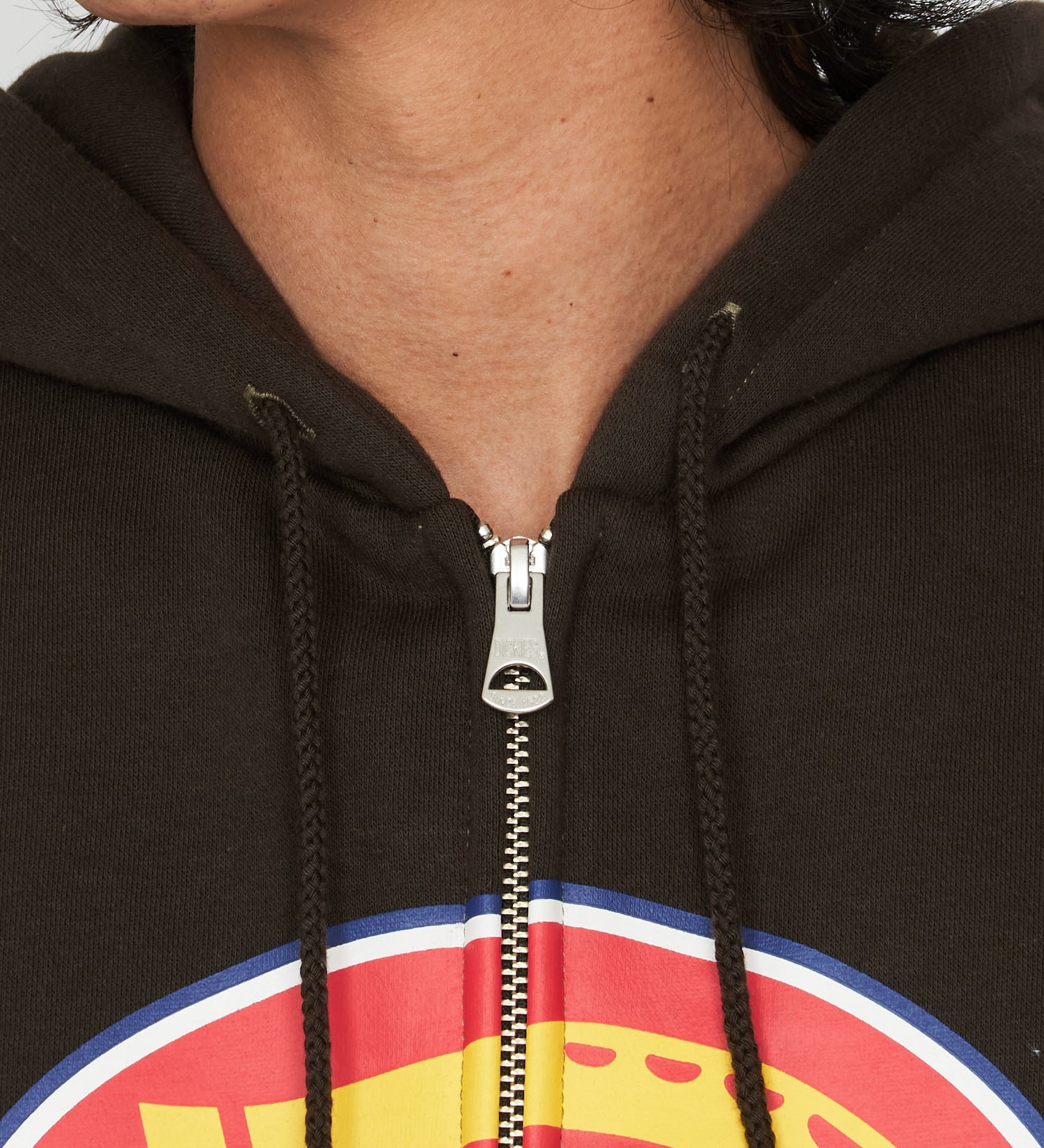 Dickies(ディッキーズ)のロゴジップアップフーディ|トップス/パーカー/メンズ|ダークブラウン