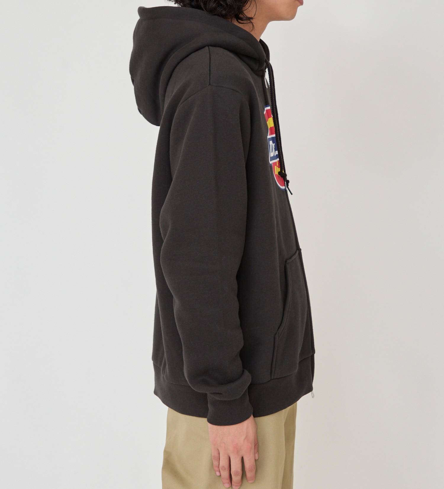 Dickies(ディッキーズ)のロゴジップアップフーディ|トップス/パーカー/メンズ|ブラック