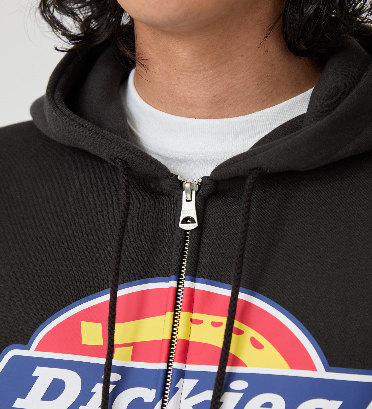 Dickies(ディッキーズ)のロゴジップアップフーディ|トップス/パーカー/メンズ|ブラック