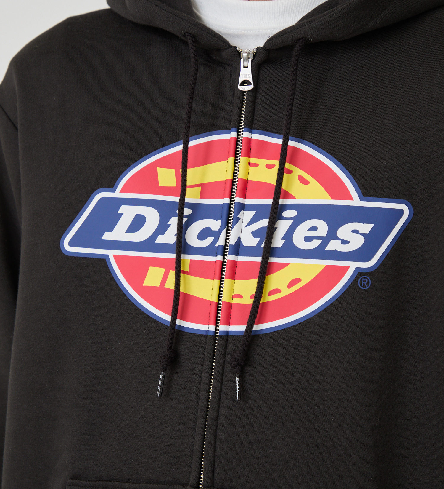 Dickies(ディッキーズ)のロゴジップアップフーディ|トップス/パーカー/メンズ|ブラック