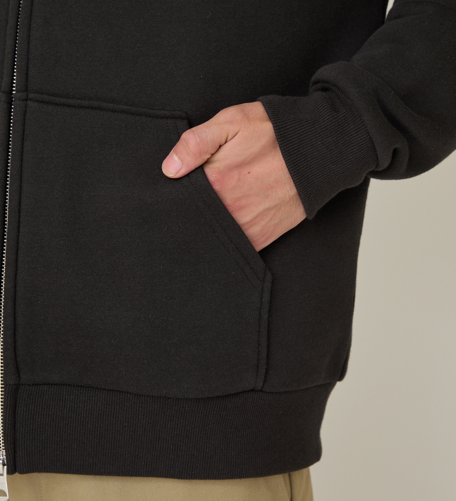 Dickies(ディッキーズ)のロゴジップアップフーディ|トップス/パーカー/メンズ|ブラック