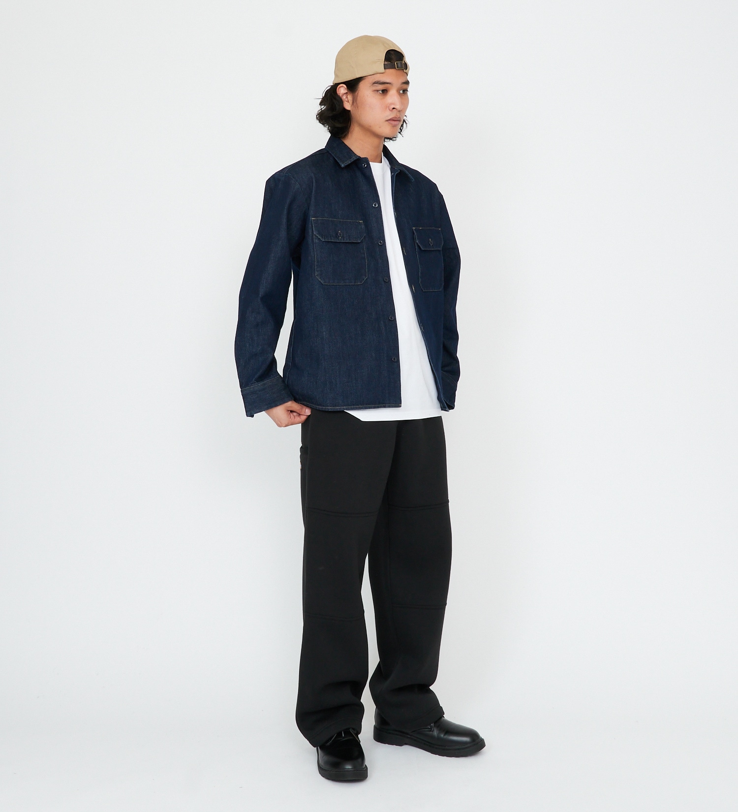 Dickies(ディッキーズ)のスウェットダブルニーワークパンツ|パンツ/パンツ/メンズ|ブラック