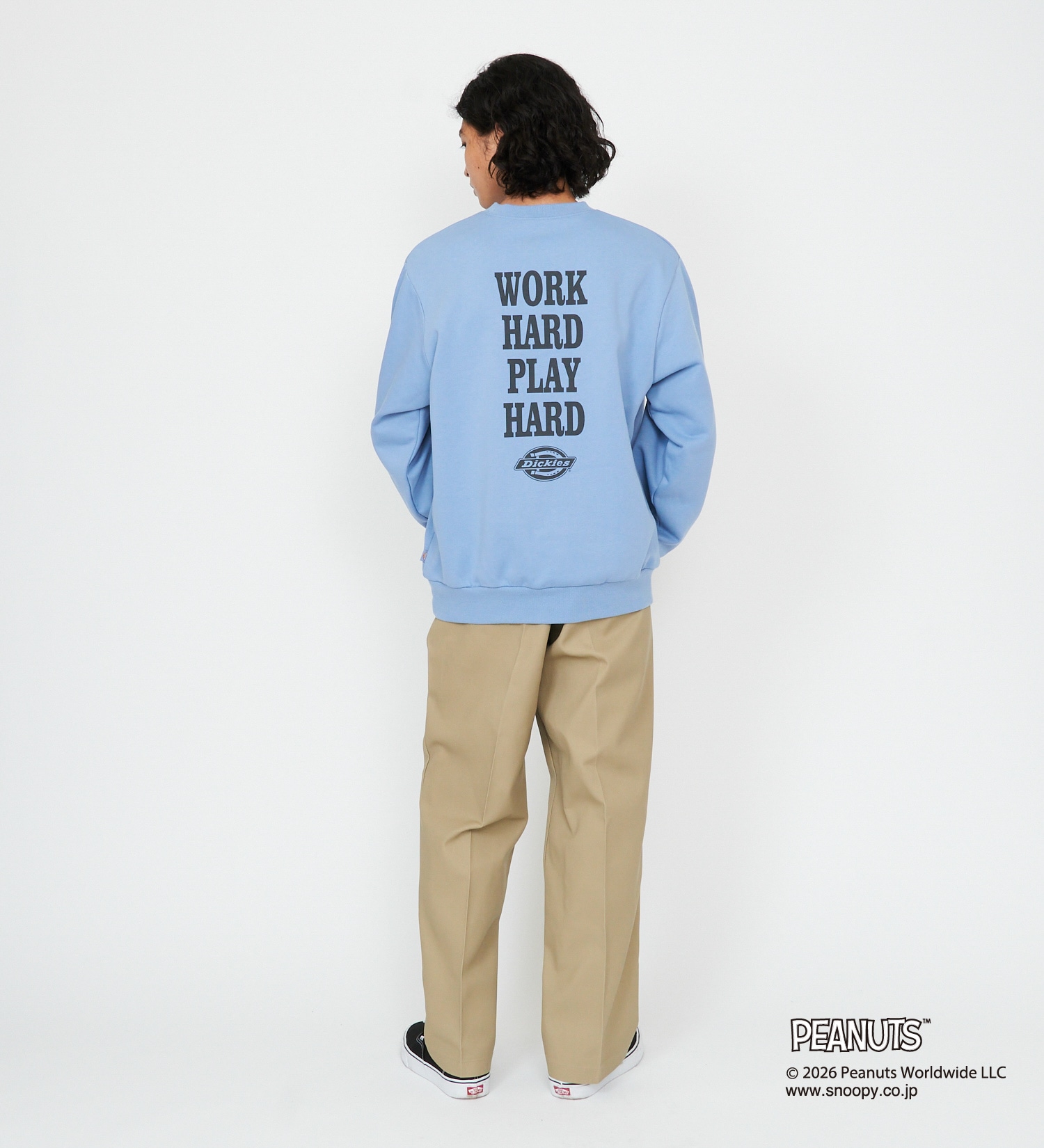 Dickies(ディッキーズ)のピーナッツ クルーネックスウェット スヌーピー|トップス/スウェット/メンズ|ブルー