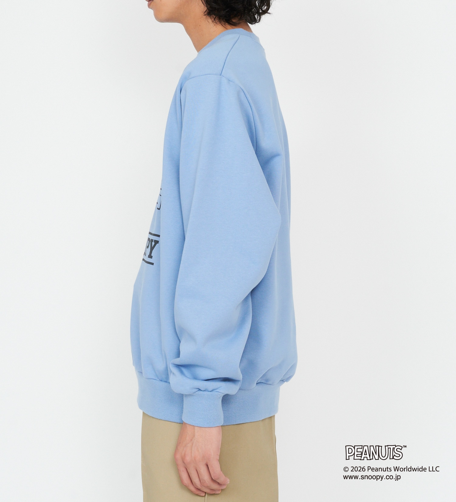 Dickies(ディッキーズ)のピーナッツ クルーネックスウェット スヌーピー|トップス/スウェット/メンズ|ブルー