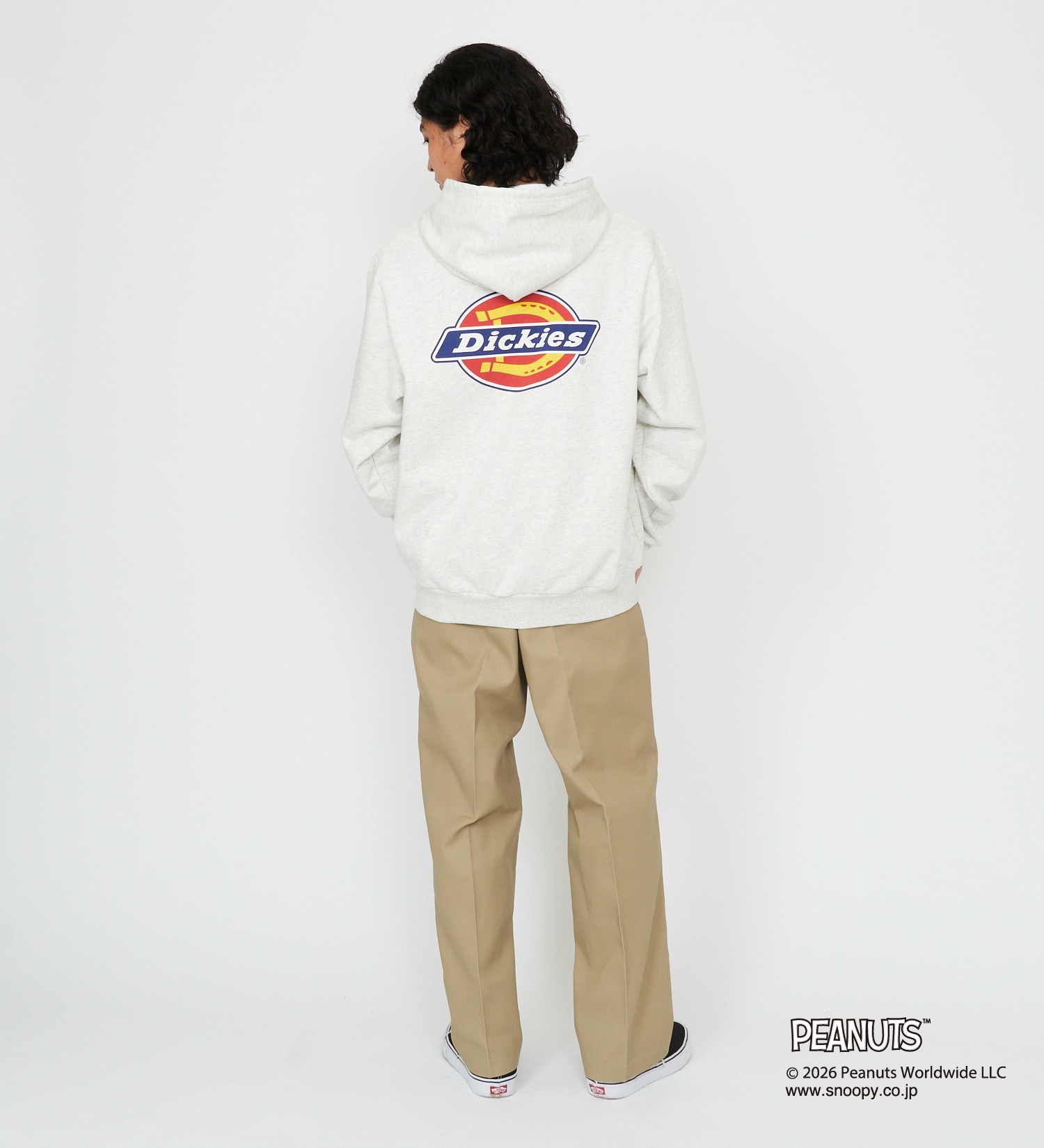 Dickies(ディッキーズ)のピーナッツ フーディ チャーリー ブラウン|トップス/パーカー/メンズ|ヘザ－グレー