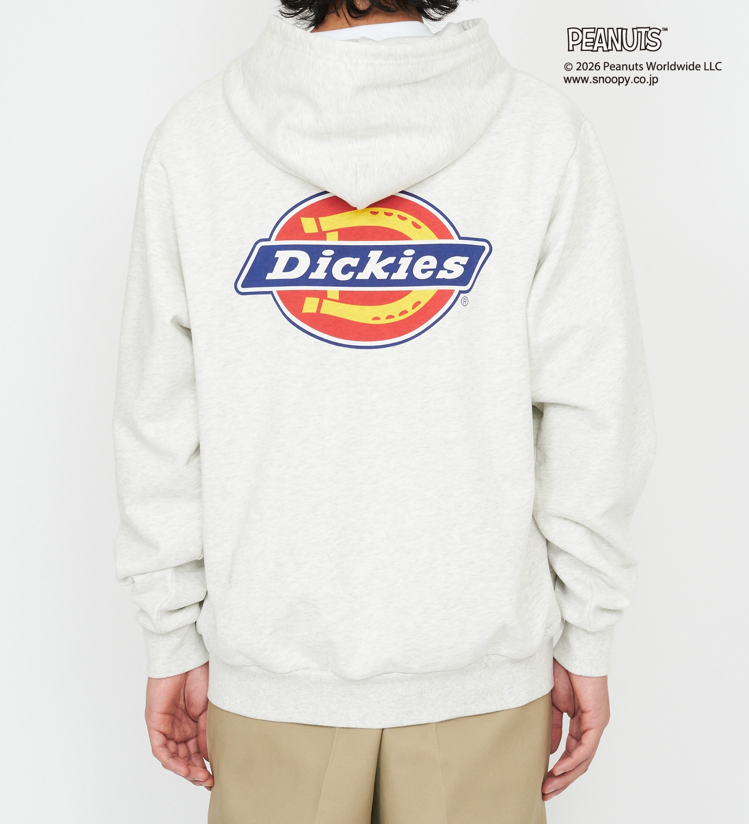 Dickies(ディッキーズ)のピーナッツ フーディ チャーリー ブラウン|トップス/パーカー/メンズ|ヘザ－グレー
