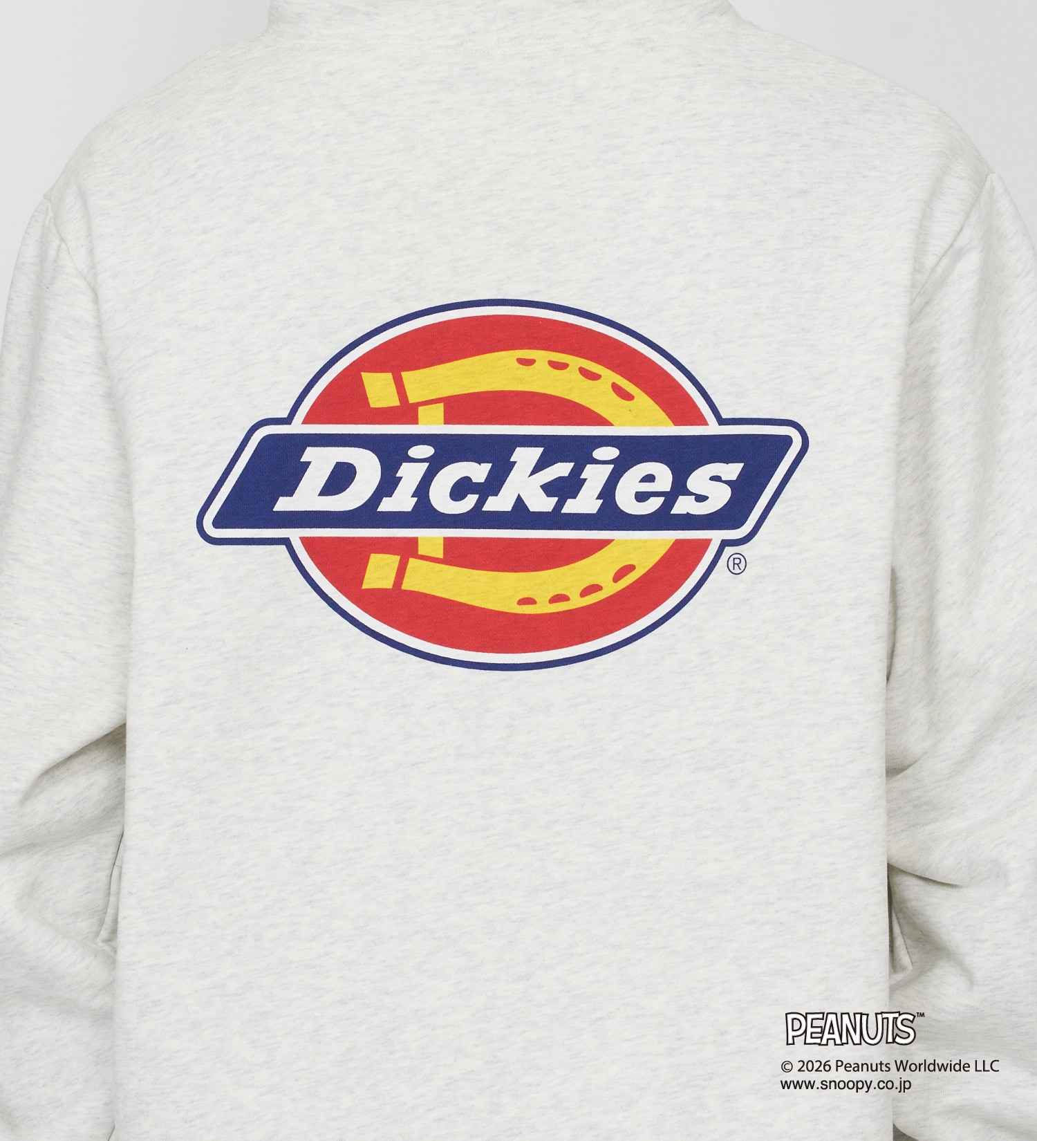 Dickies(ディッキーズ)のピーナッツ フーディ チャーリー ブラウン|トップス/パーカー/メンズ|ヘザ－グレー