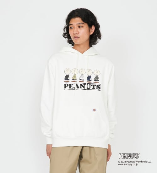 Dickies(ディッキーズ)のピーナッツ フーディ チャーリー ブラウン|トップス/パーカー/メンズ|ホワイト