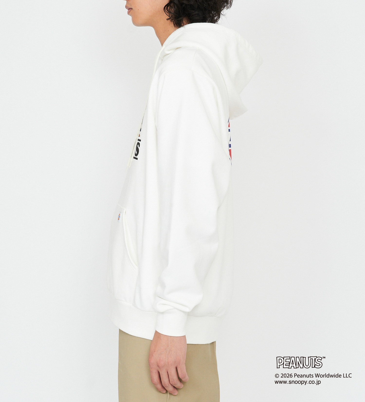 Dickies(ディッキーズ)のピーナッツ フーディ チャーリー ブラウン|トップス/パーカー/メンズ|ホワイト