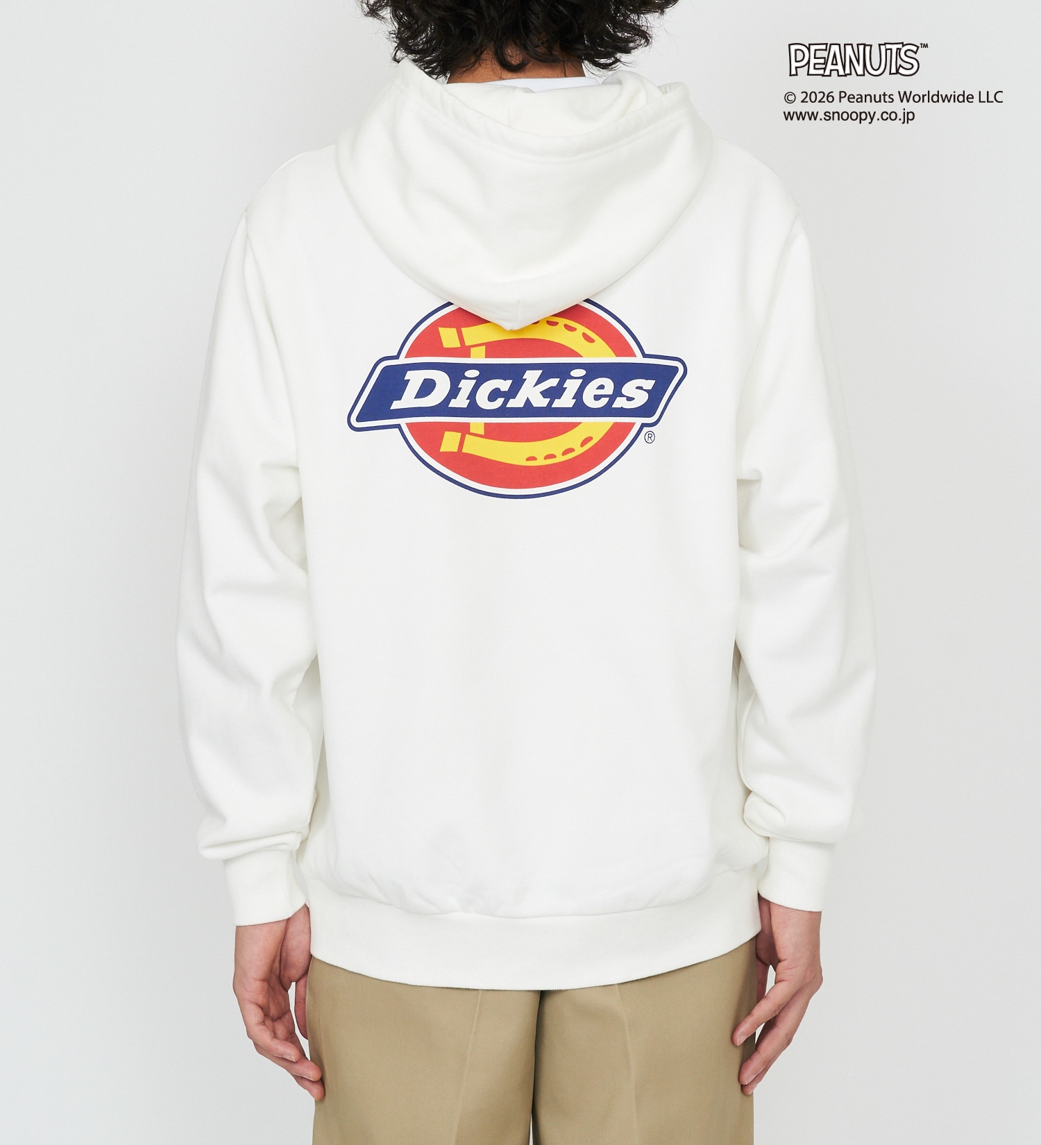 Dickies(ディッキーズ)のピーナッツ フーディ チャーリー ブラウン|トップス/パーカー/メンズ|ホワイト