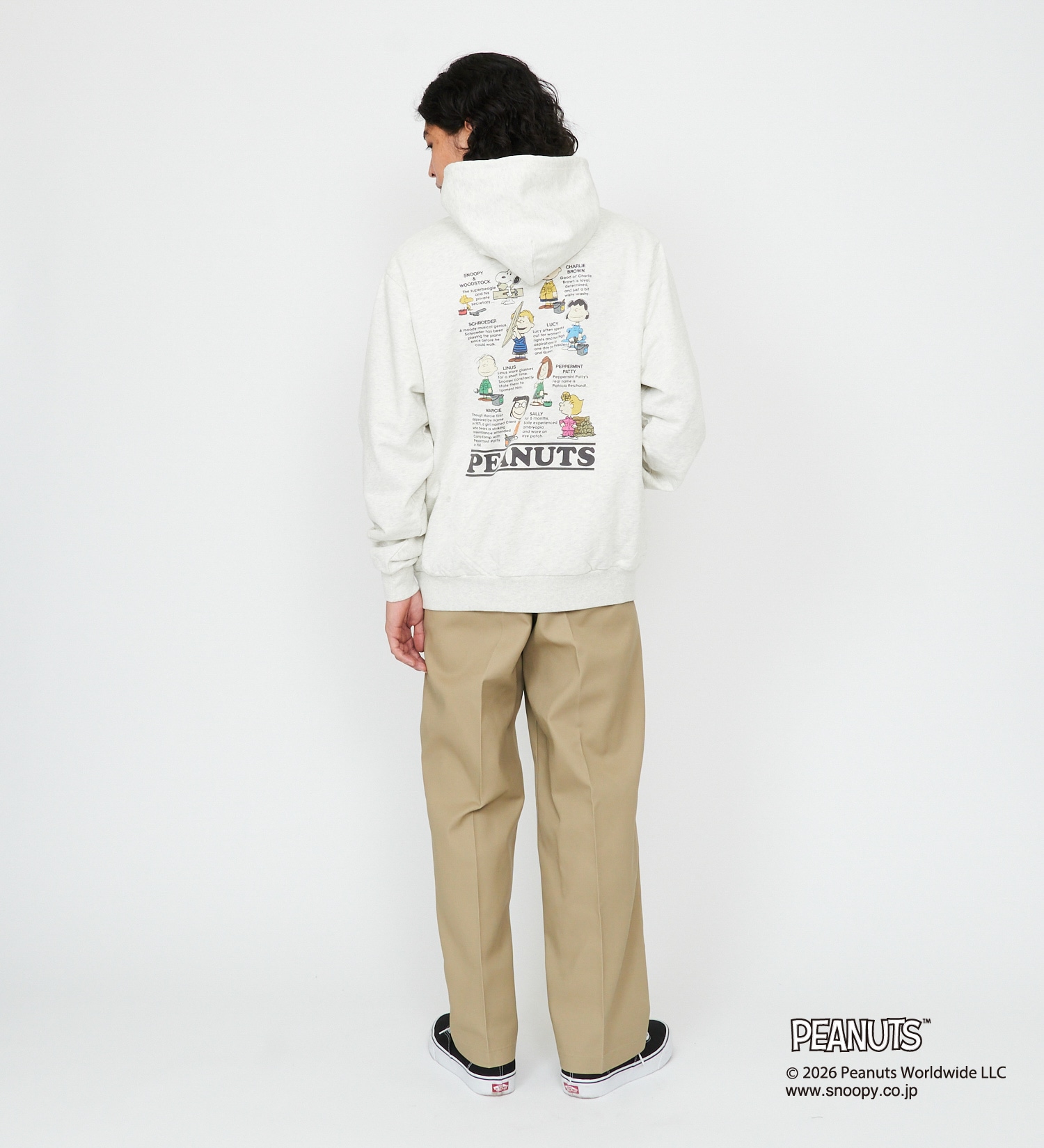Dickies(ディッキーズ)のピーナッツ フーディ オールキャラクター|トップス/パーカー/メンズ|ヘザ-グレー