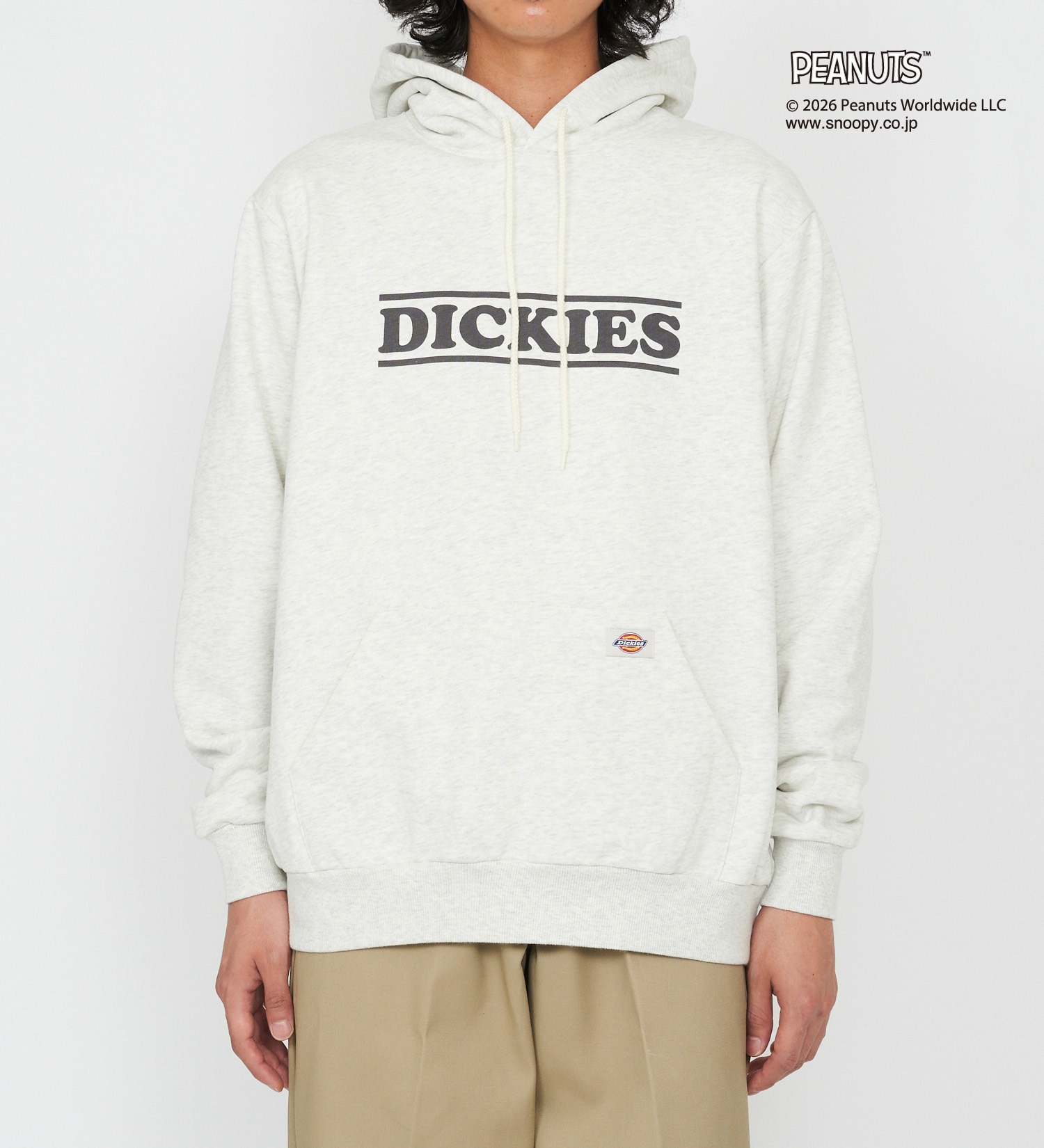 Dickies(ディッキーズ)のピーナッツ フーディ オールキャラクター|トップス/パーカー/メンズ|ヘザ-グレー