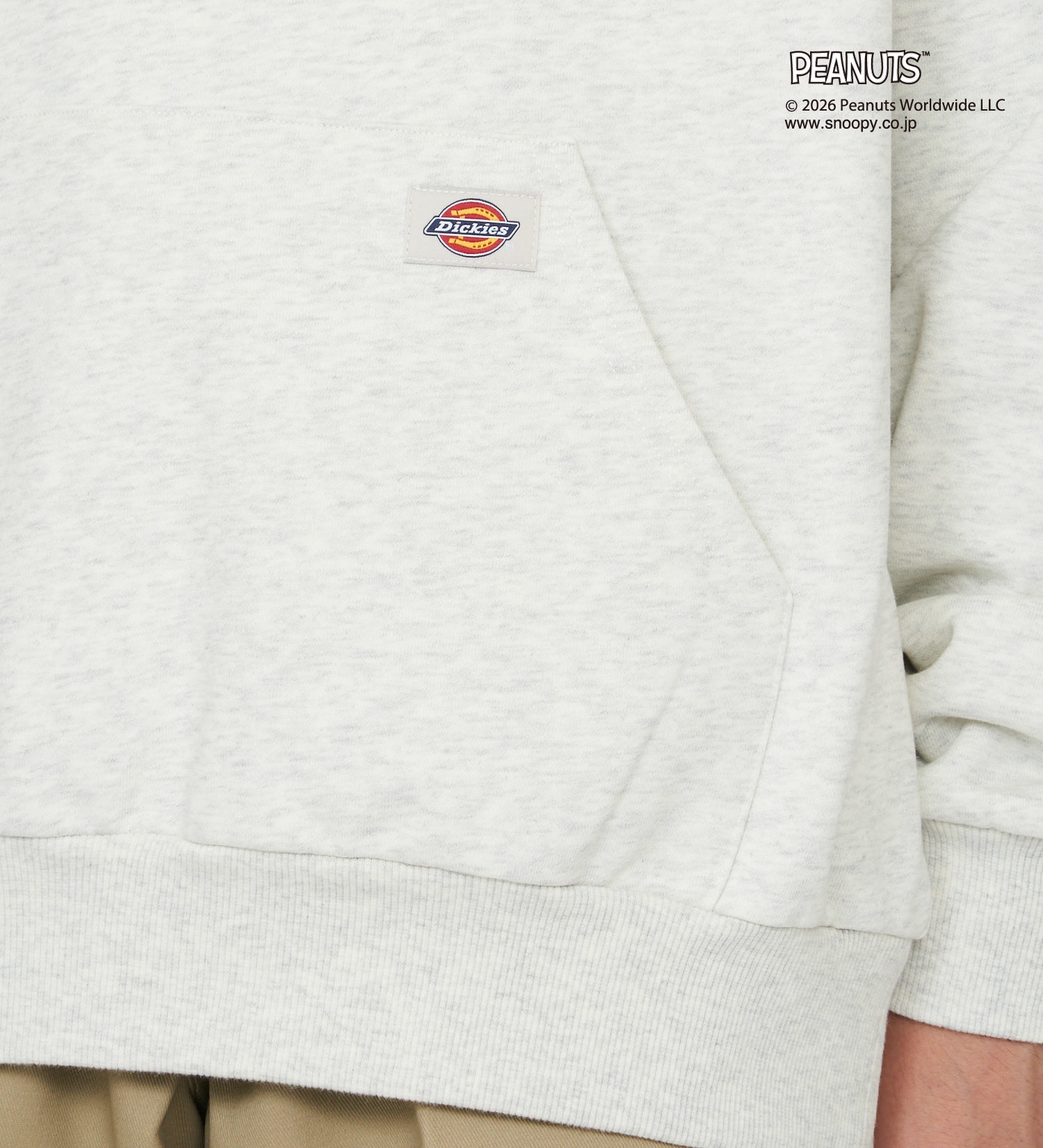 Dickies(ディッキーズ)のピーナッツ フーディ オールキャラクター|トップス/パーカー/メンズ|ヘザ-グレー