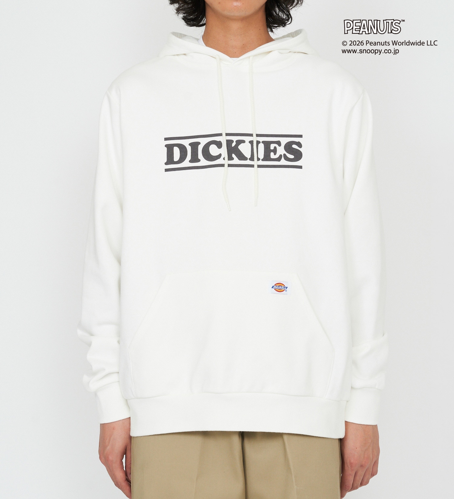 Dickies(ディッキーズ)のピーナッツ フーディ オールキャラクター|トップス/パーカー/メンズ|ホワイト